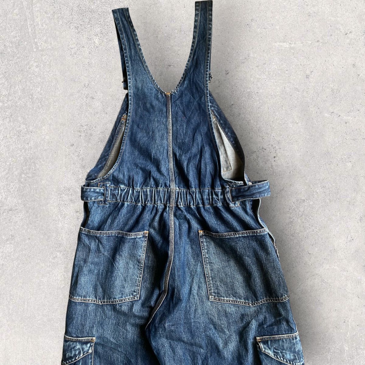 Yohji Yamamoto Vintage Y’s At Work Magic Wash Overall Denim Size US 34 / EU 50 - 10 Thumbnail