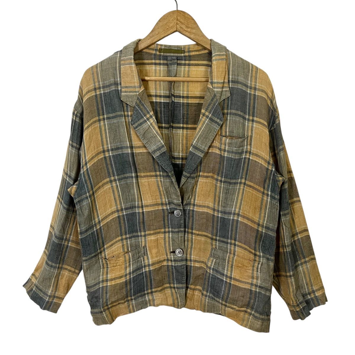 Burberry Vintage 90s Burberry’s Nova Check Jacket Size US M / EU 48-50 / 2 - 1 Thumbnail