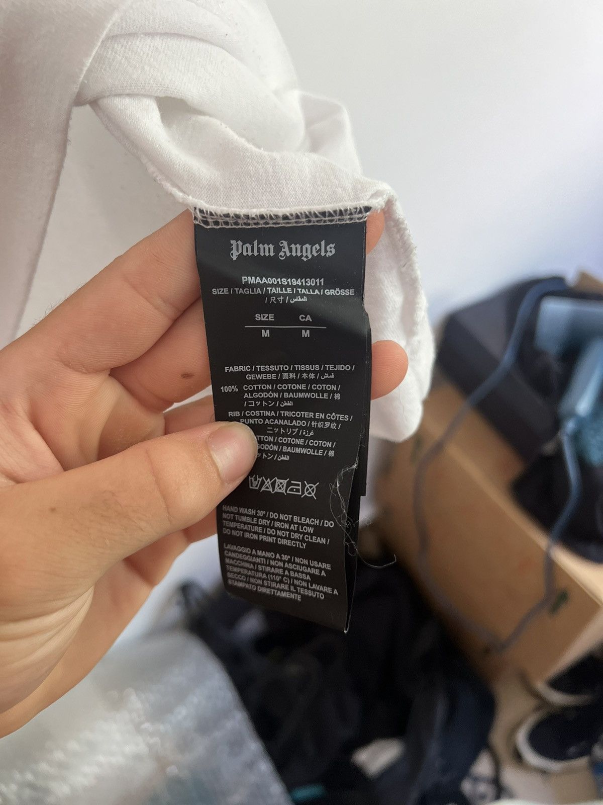 Palm Angels Palm angels palm logo TEE Size US M / EU 48-50 / 2 - 10 Thumbnail