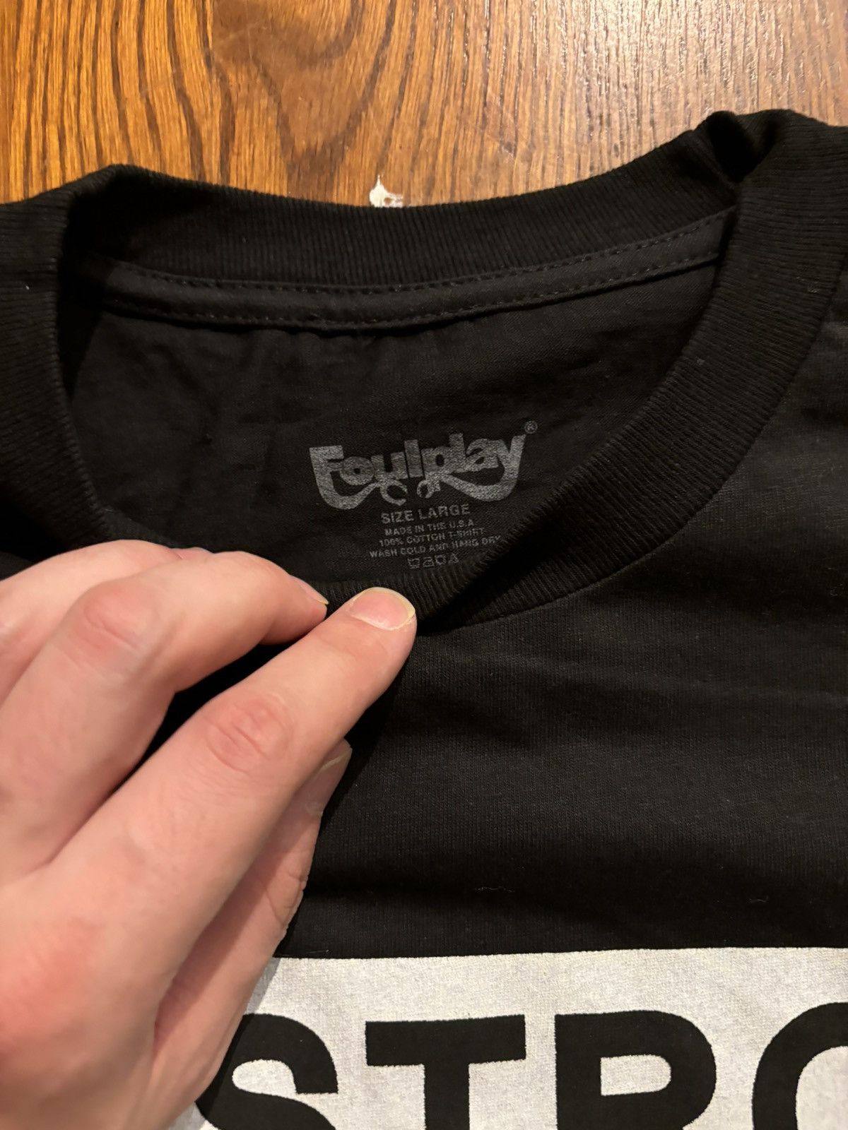 Foulplay Company Racism Tee Size US L / EU 52-54 / 3 - 3 Thumbnail