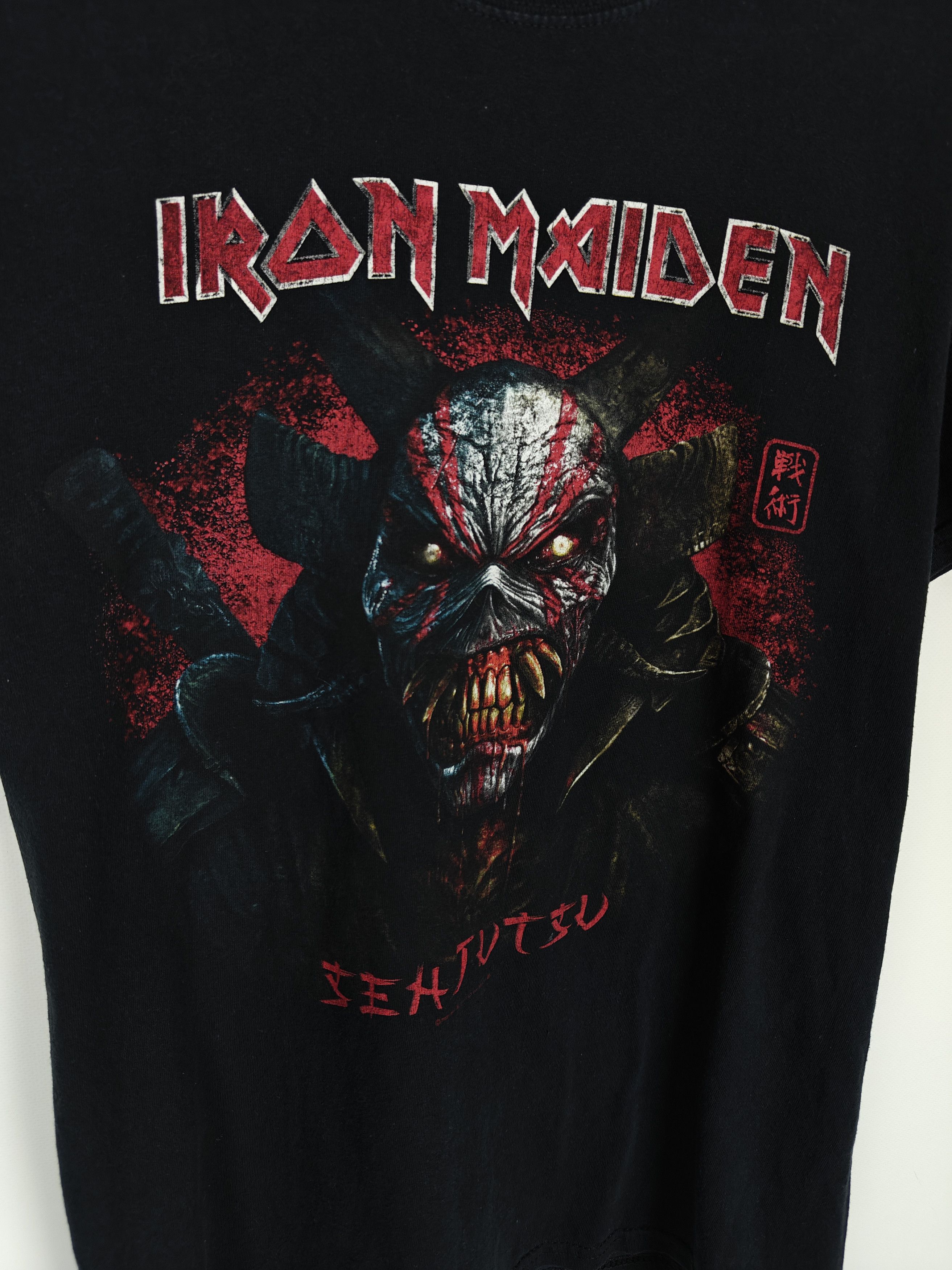 Iron Maiden Iron Maiden T-Shirt Rock Band Tee Senjutsu Black M Size US M / EU 48-50 / 2 - 5 Thumbnail