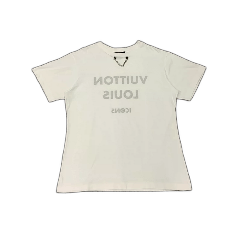 Louis Vuitton Louis Vuitton White Short Sleeve T-Shirt-yf Size US M / EU 48-50 / 2 - 1 Thumbnail