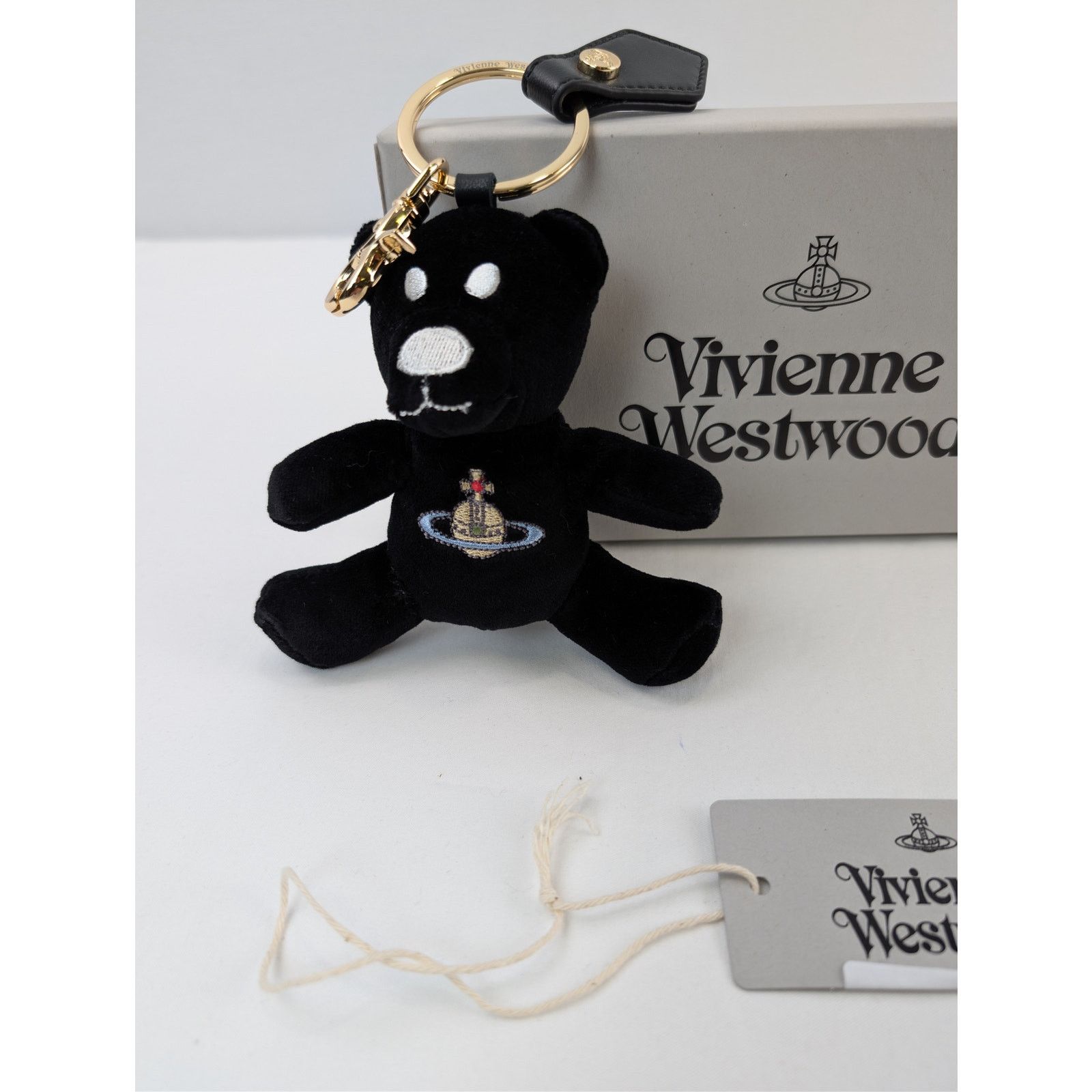 Vivienne Westwood o1rshd1 Size: OS / Teddy Bear Keyring / Bag Charm in Black Size ONE SIZE - 16 Thumbnail