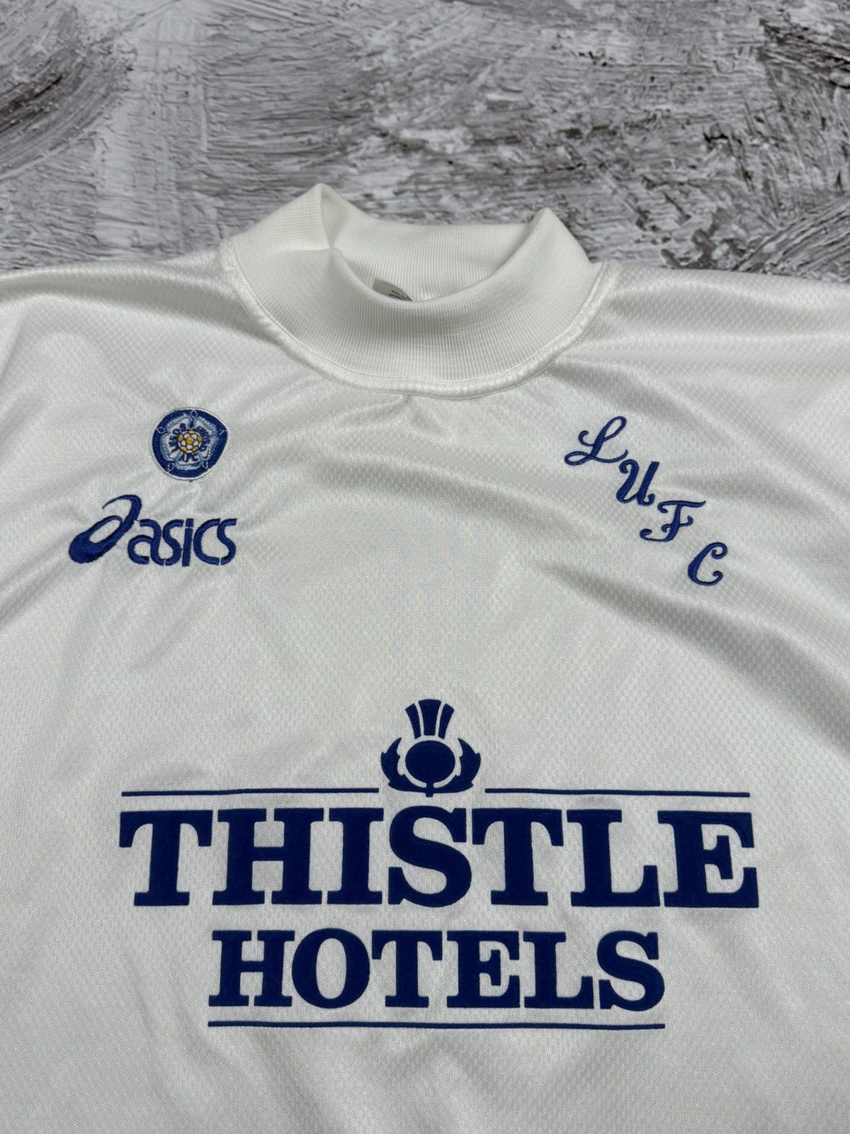 Vintage Rare Vintage Retro Leeds United Home Football Shirt 95/96 Size US L / EU 52-54 / 3 - 3 Thumbnail