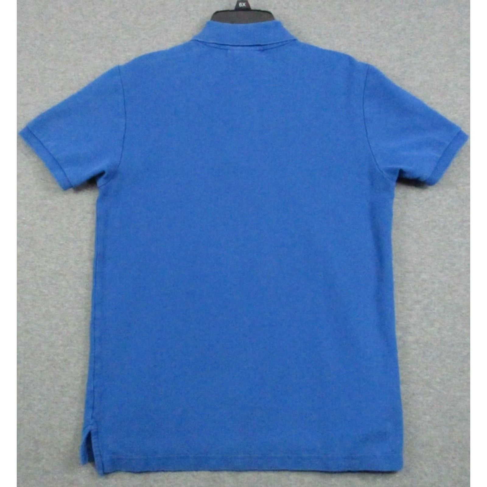 Psycho Bunny Psycho Bunny Shirt XXS Mens Blue Classic Textured Cotton Golf Polo Size US XXS / EU 40 - 6 Thumbnail