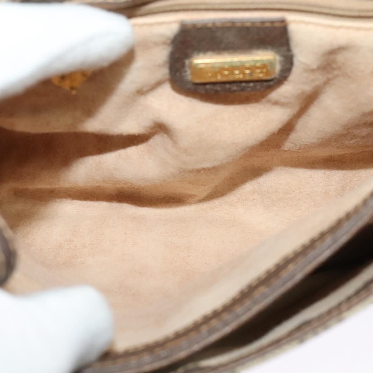 Gucci GUCCI GG Supreme Shoulder Bag Pvc Beige Gold Size ONE SIZE - 11 Thumbnail