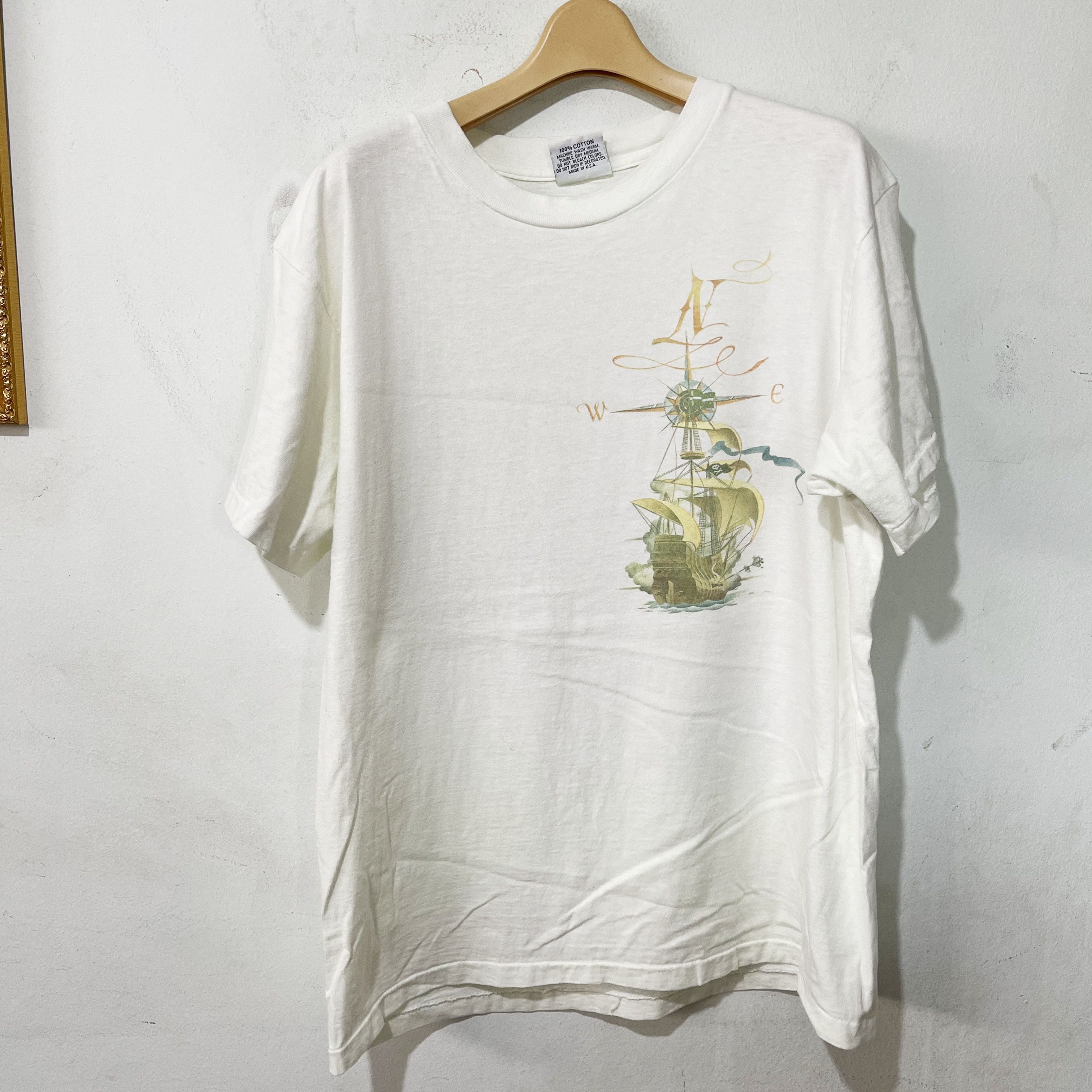 Vintage Vintage 90s Jimmy Buffett’s Caribbean Soul T-Shirt Size US L / EU 52-54 / 3 - 2 Thumbnail