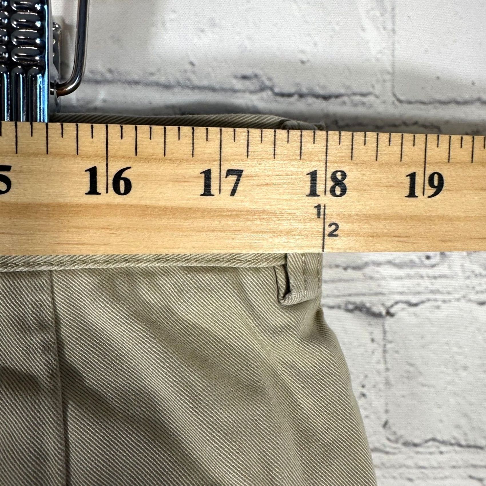 Polo Ralph Lauren Polo Ralph Lauren Chino Shorts Men 36 Tan Beige Cotton Flat Front Zip 9 Inseam Classic Casual Size US M / EU 48-50 / 2 - 5 Thumbnail