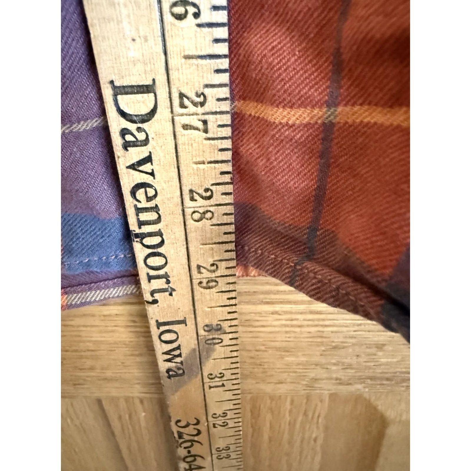 Vintage Columbia Flannel Shirt Orange/Blue Plaid Mens XL Omniwick Long Sleeve Outdoors Shirt Size US XL / EU 56 / 4 - 6 Thumbnail