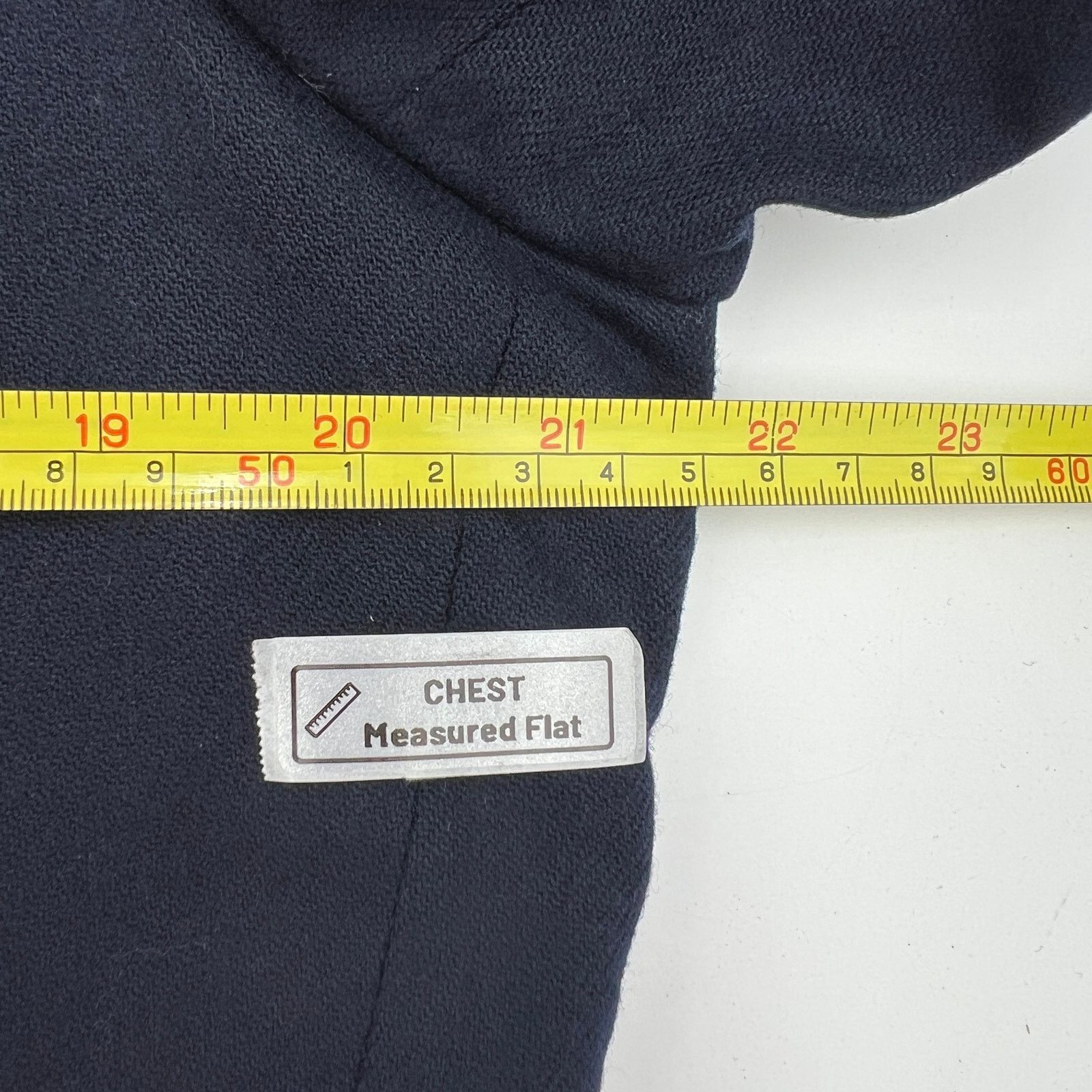 Ralph Lauren × Vintage Vintage Chaps Ralph Lauren Wool Navy Blazer Size 42R - 8 Thumbnail