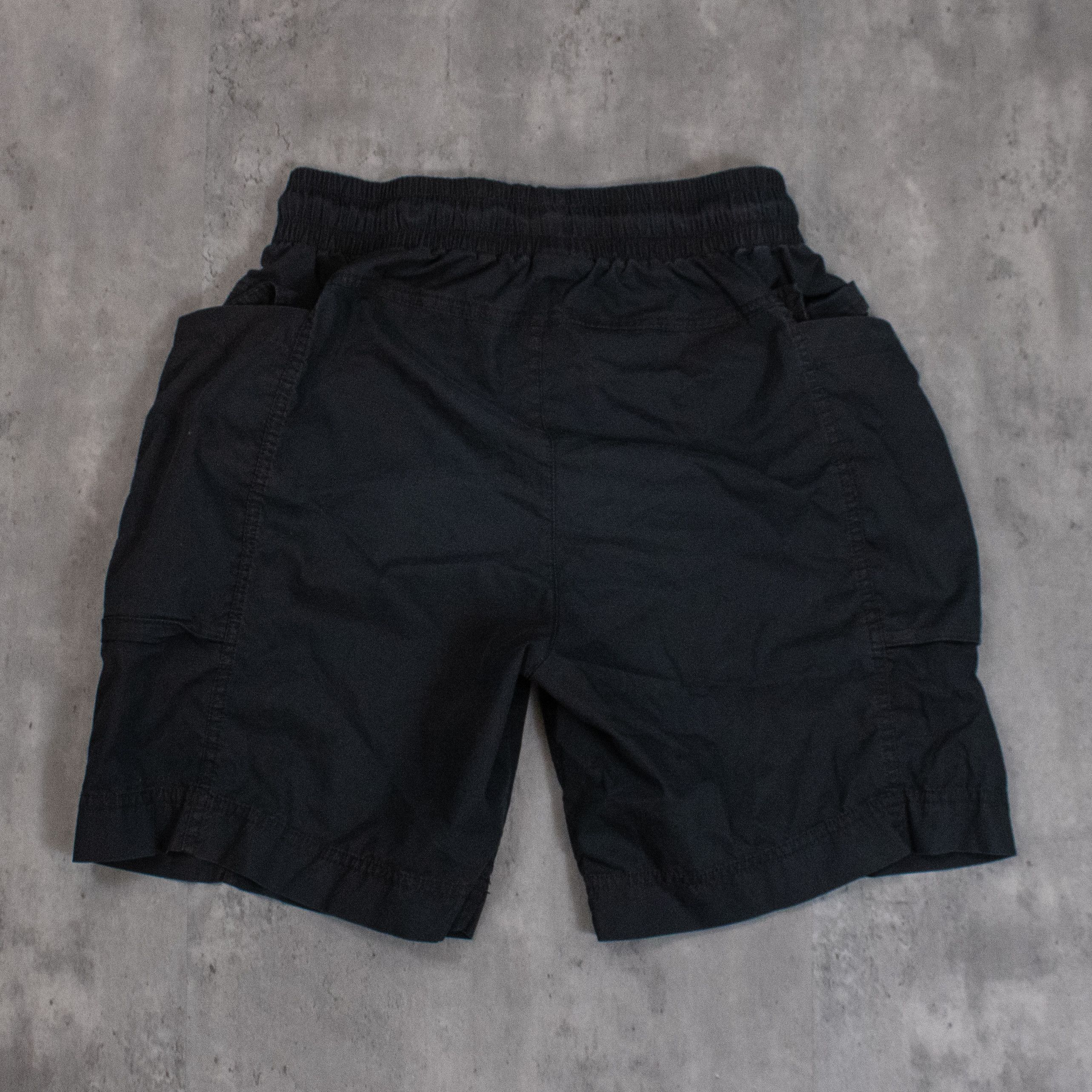 Nike Nike Cargo Y2K Style Black Baggy Above The Knee Black Shorts Size US 30 / EU 46 - 9 Thumbnail