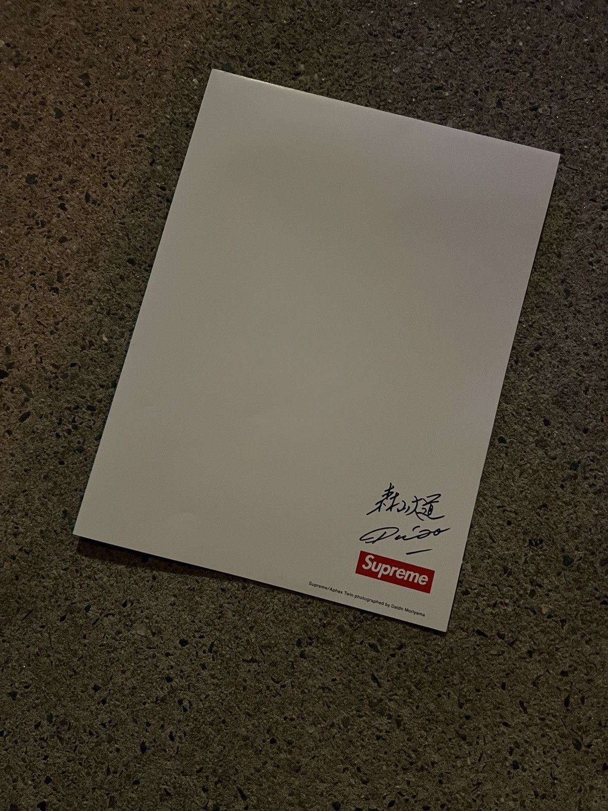 Supreme Supreme | Aphex | Daido Moriyama | In Store Exclusive Poster Size ONE SIZE - 2 Thumbnail