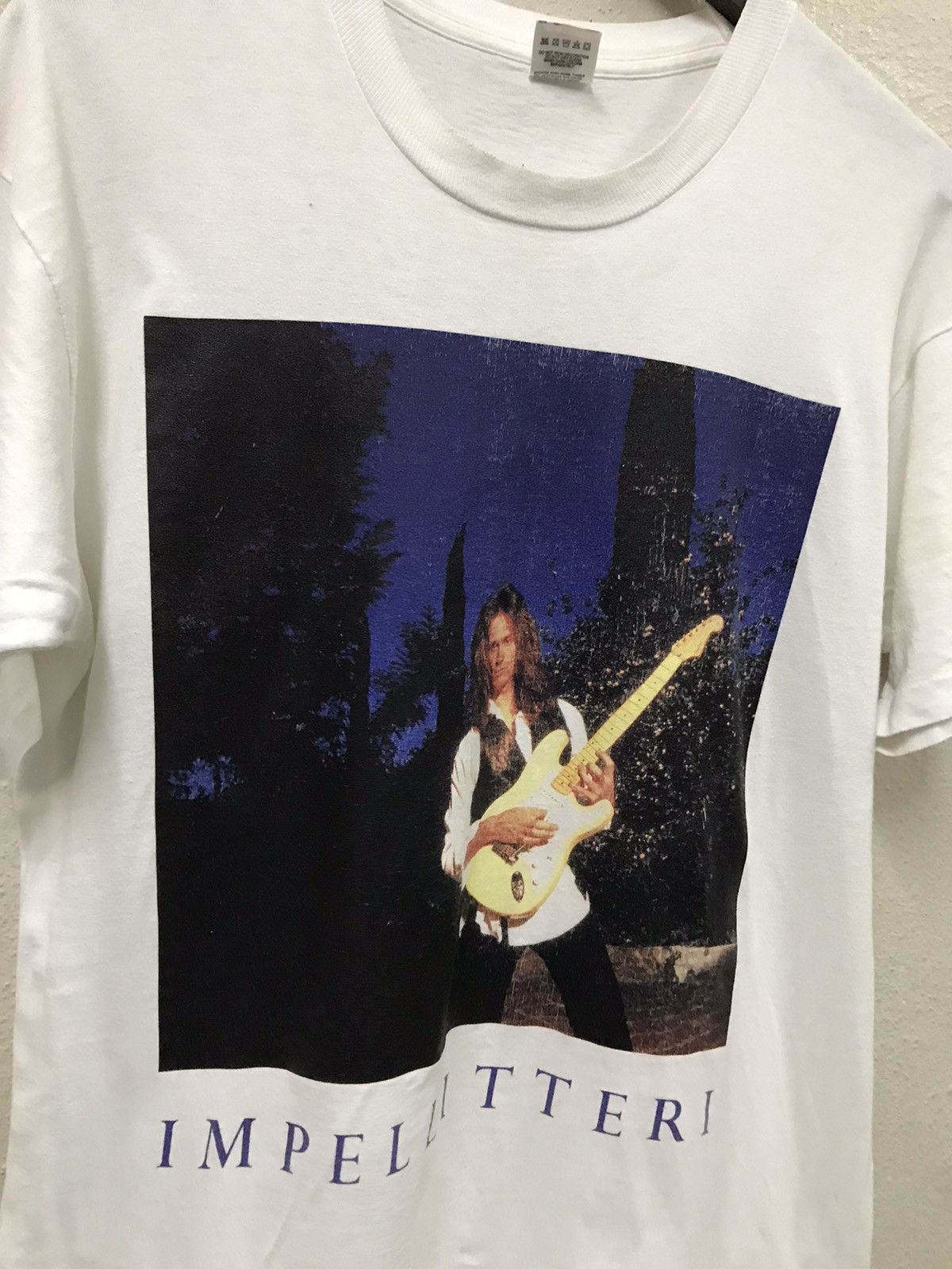 Band Tees × Vintage Vintage 1995 IMPELLITTERI Tour Japan Tshirt Size US L / EU 52-54 / 3 - 3 Thumbnail