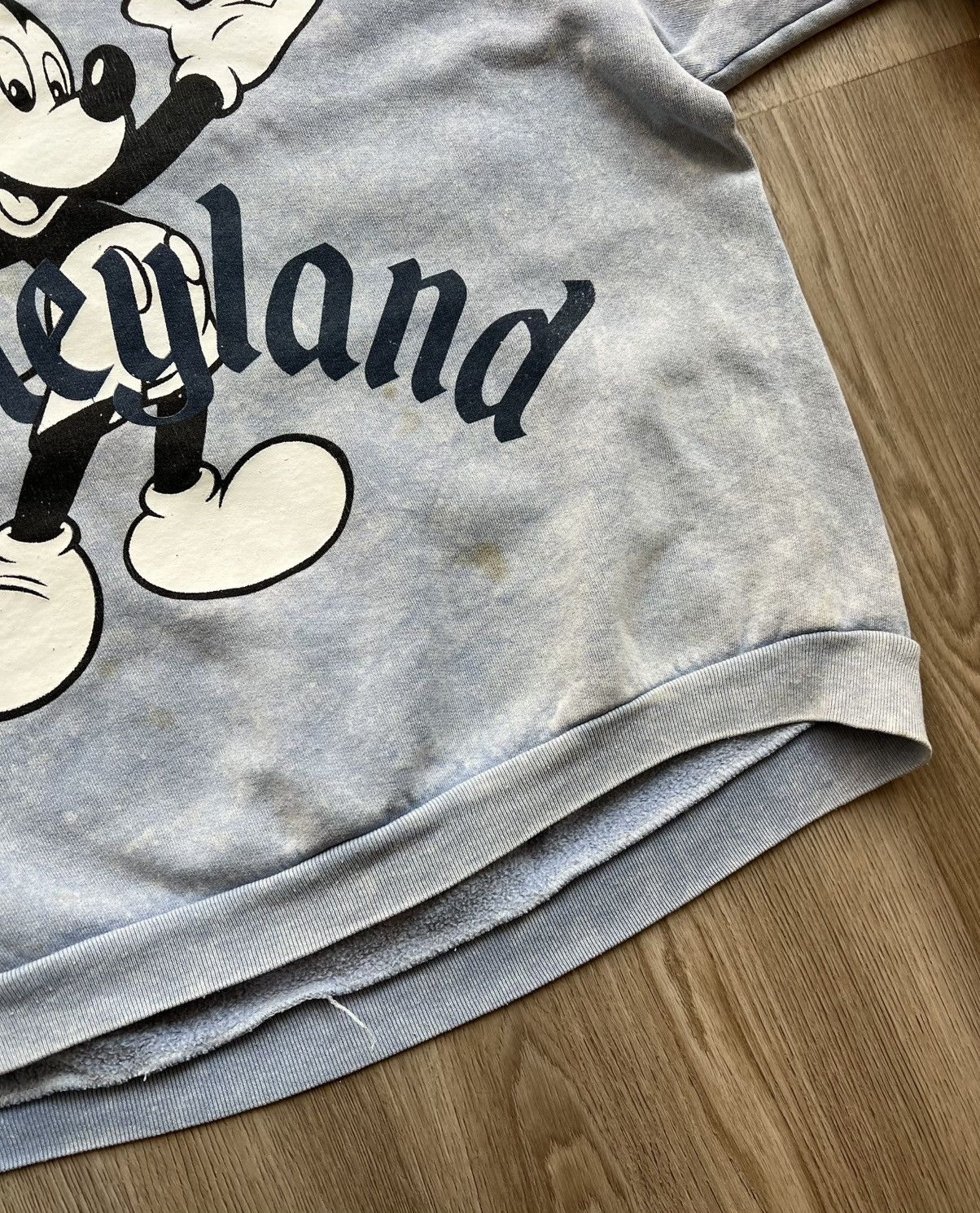 Disney × Vintage Vintage Disneyland Mickey Mouse One Size Fit All Sweatshirt Size US M / EU 48-50 / 2 - 3 Thumbnail