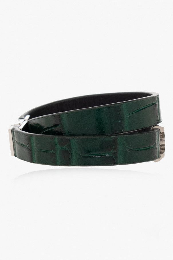 Saint Laurent Paris o1la1rc1a0525 Size: OS / 708795 Cassandre Double Bracelet Size ONE SIZE - 3 Thumbnail