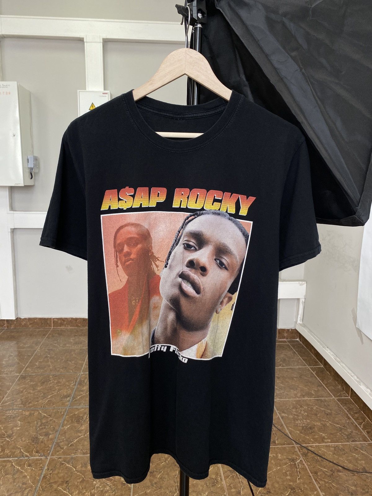 A$AP Rocky 🇺🇸 Y2K ASAP Rocky Pretty Flacko Rap T-Shirt Rare Retro Hype Size US M / EU 48-50 / 2 - 1 Thumbnail
