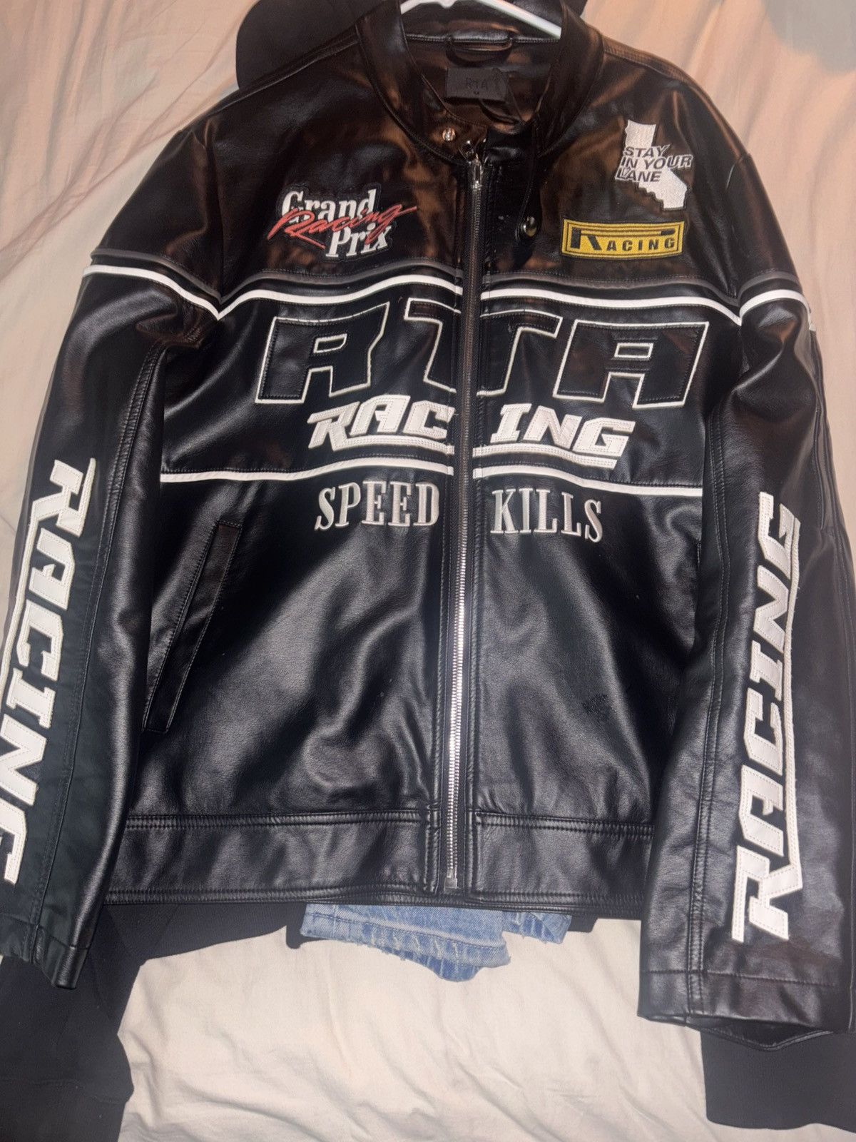 Rta Rta-speed kills leather jacket Size US M / EU 48-50 / 2 - 5 Thumbnail