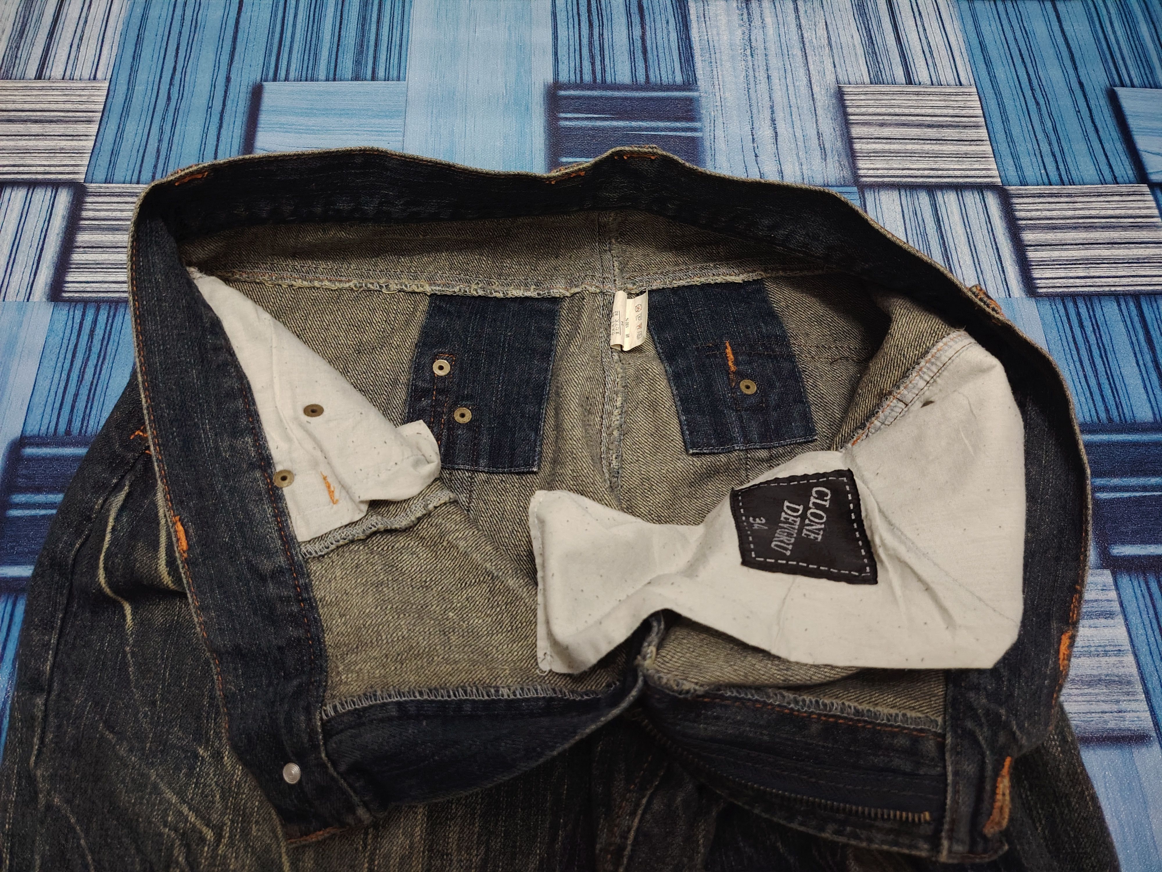 The GV Gallery Japanese Clone Devgru Flared Jeans Size US 33 - 12 Thumbnail