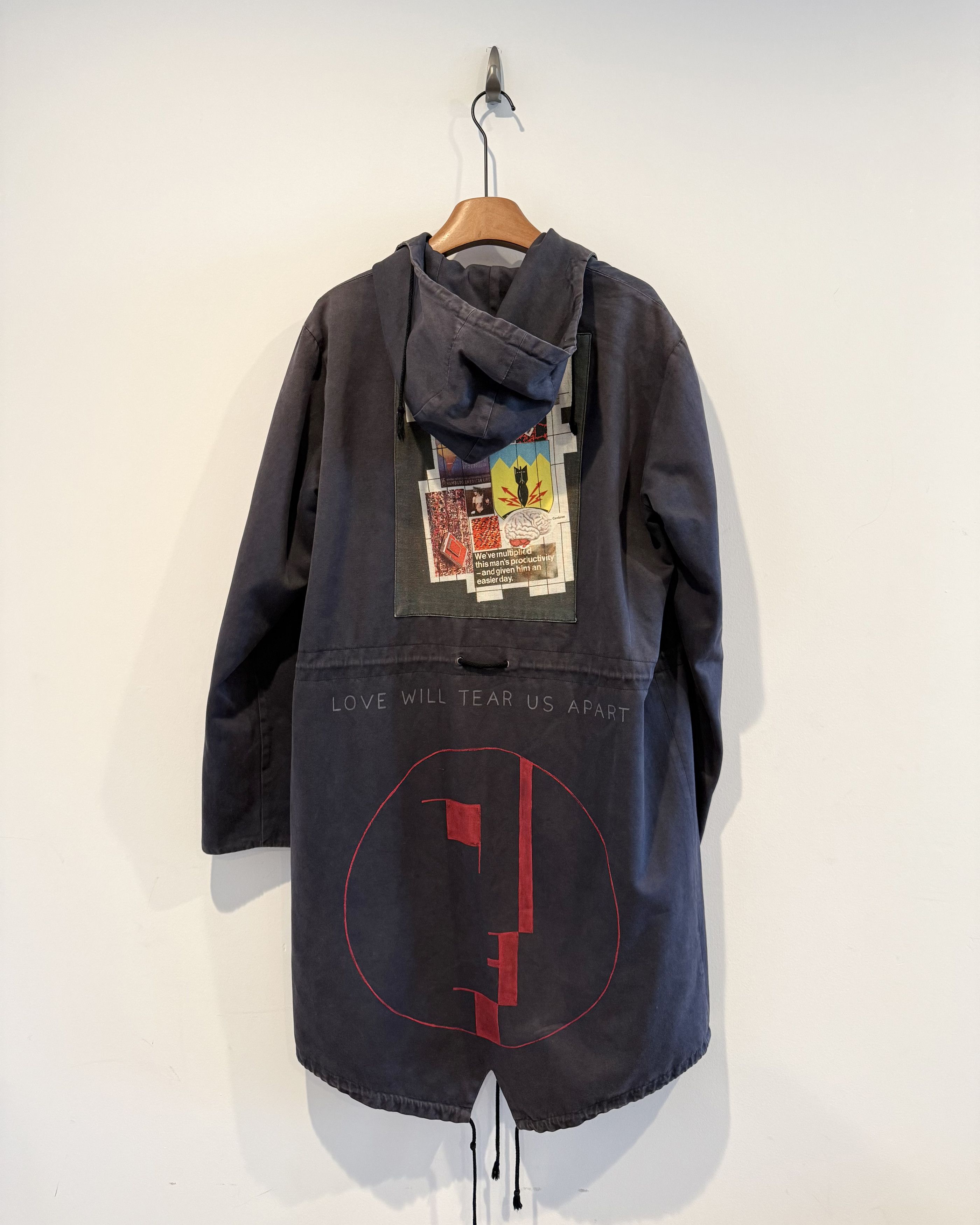 Raf Simons Raf Simons Aw2003 Closer New Order Colleges Parka Size US S / EU 44-46 / 1 - 1 Thumbnail