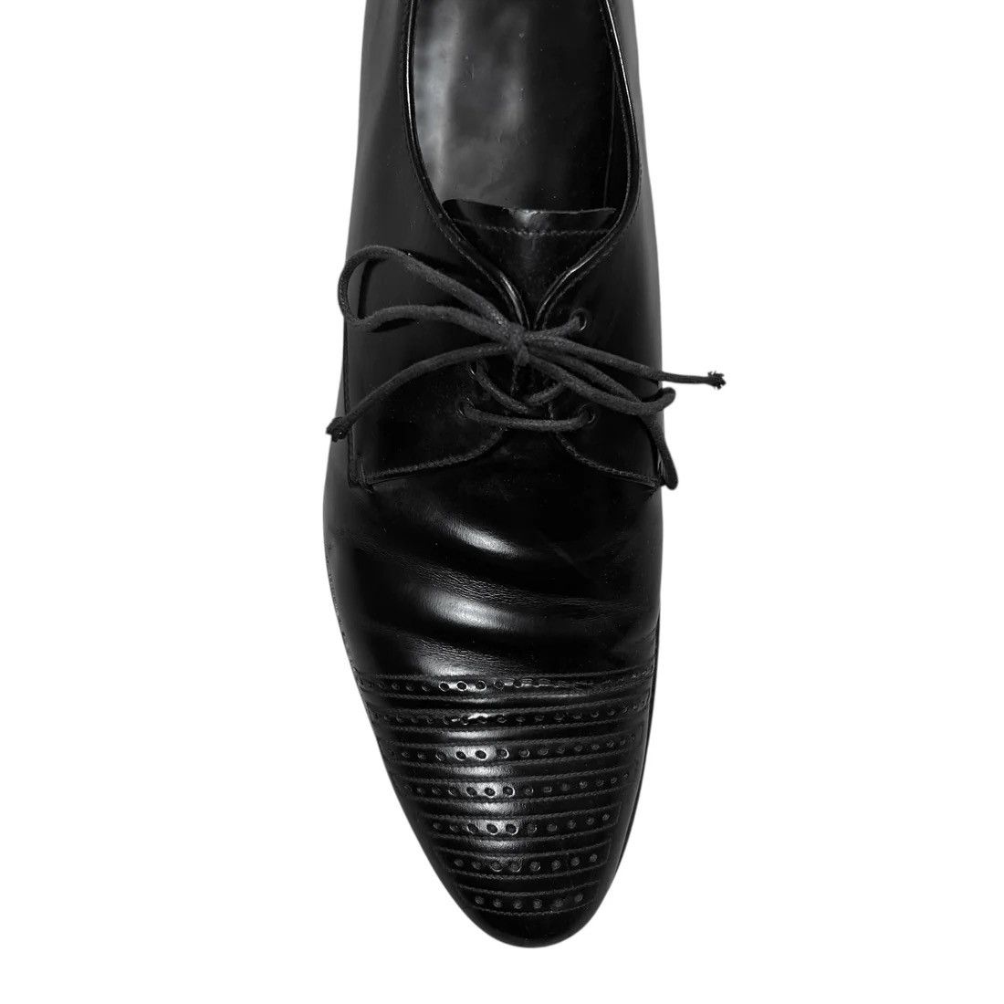 Prada Prada Perforated Toe Derbies - AW07 Size US 8.5 / EU 41-42 - 6 Thumbnail