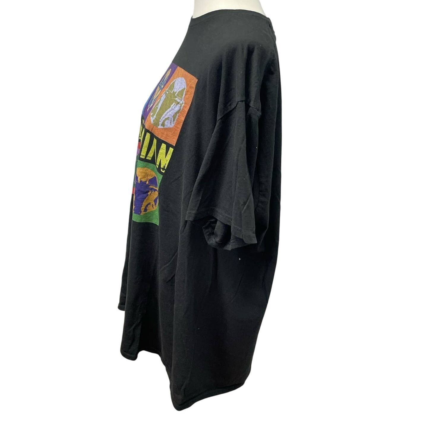 Delta Star Wars Mandolorian Block Mens 2XL Cotton Tee Shirt Size US XXL / EU 58 / 5 - 3 Thumbnail