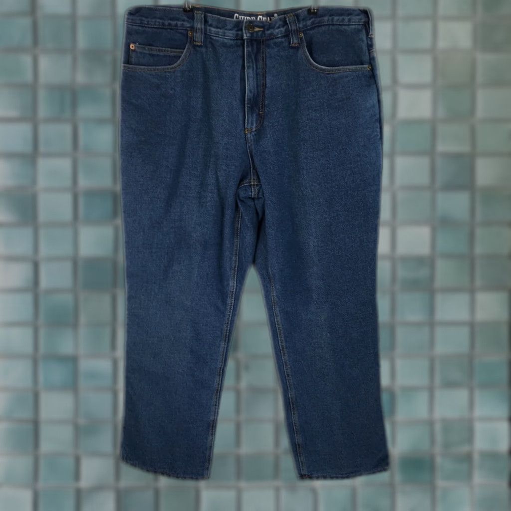 Denime Guide Gear Mens Jeans - Denim, Thinsulate Lined, Straight Leg, Size 40X29, Blue - Regular, Pre-Owned Size US 40 / EU 56 - 1 Thumbnail