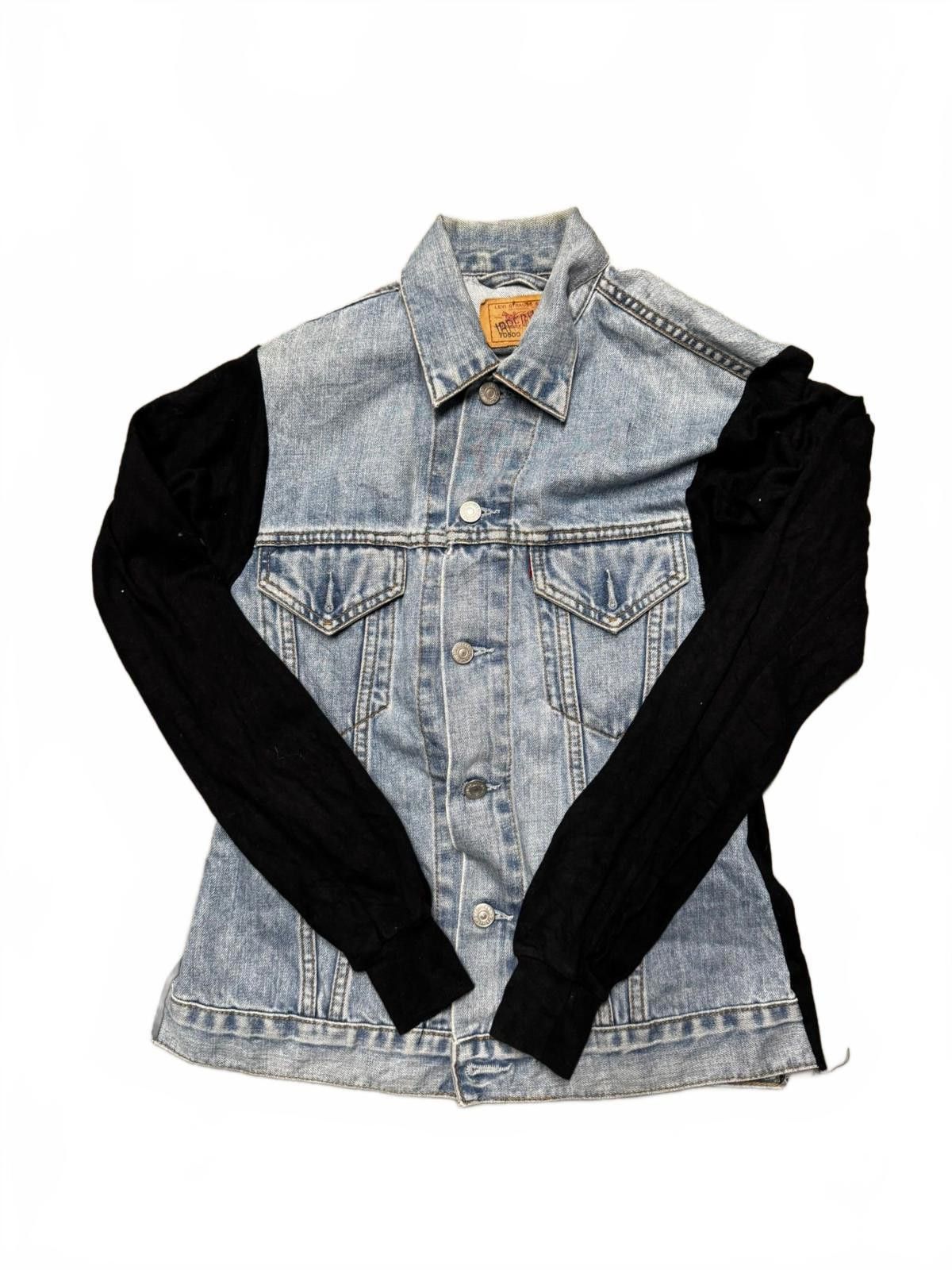 Levi's Levi's Denim Jacket with Long Sleeves - Unique Style! Size US M / EU 48-50 / 2 - 2 Thumbnail