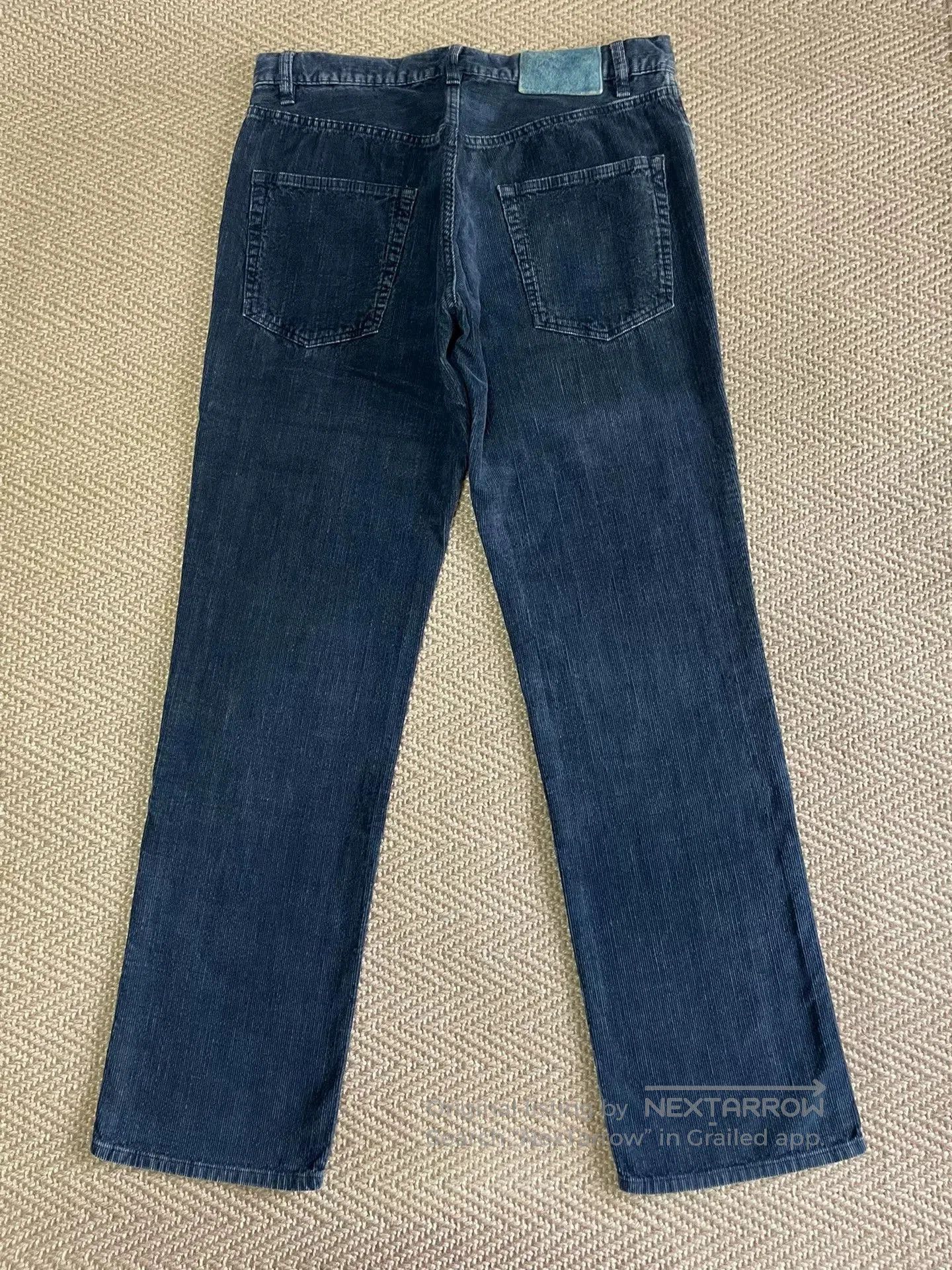 Visvim VISVIM FULXUS KANO Indigo Washed Corduroy Pants. Size US 34 / EU 50 - 2 Thumbnail