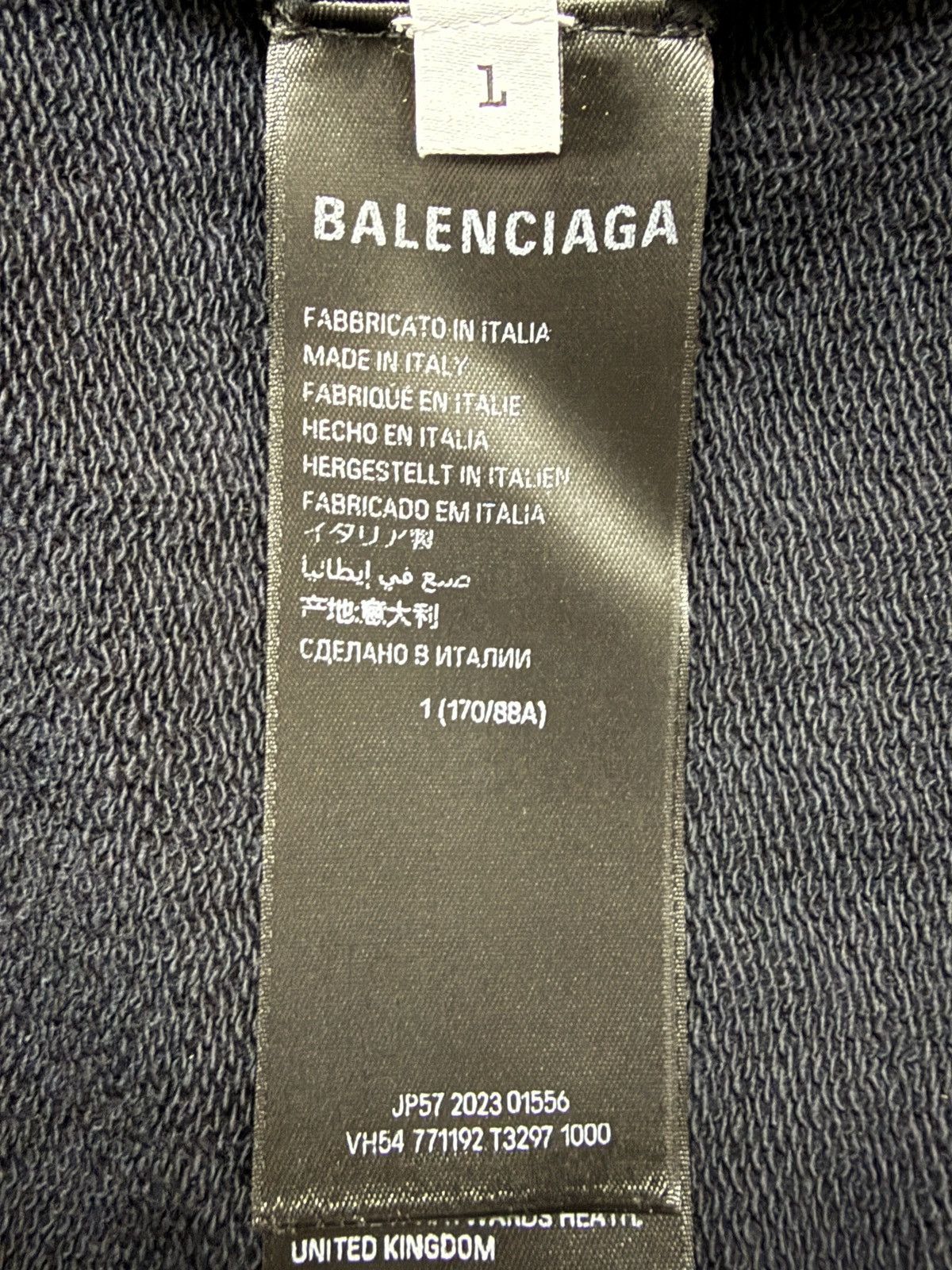 Balenciaga Balenciaga Double Layered Cardigan Unity Size US L / EU 52-54 / 3 - 17 Thumbnail