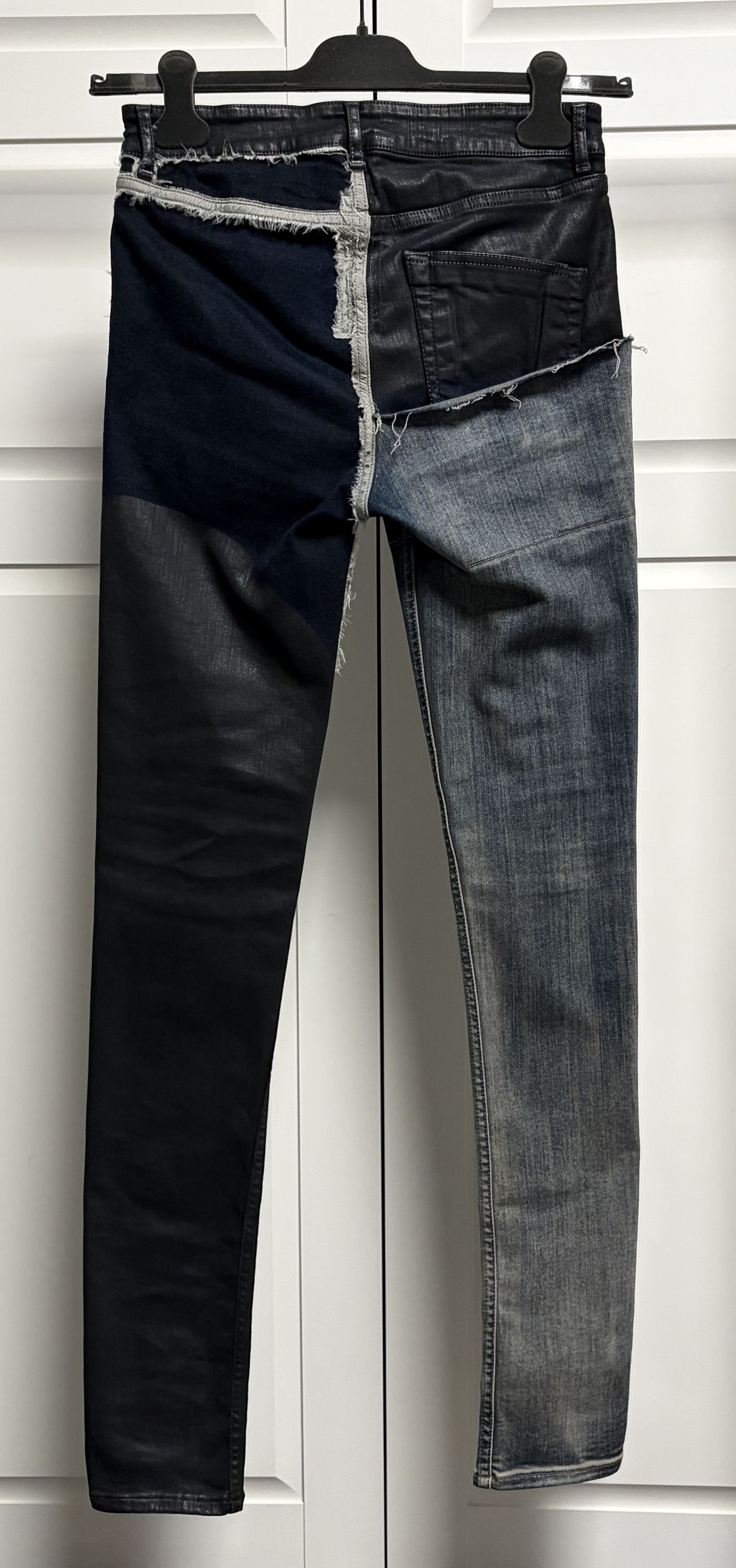 Rick Owens Rick Owens Mainline BABEL Tyrone Collage Denim Size US 28 / EU 44 - 4 Thumbnail