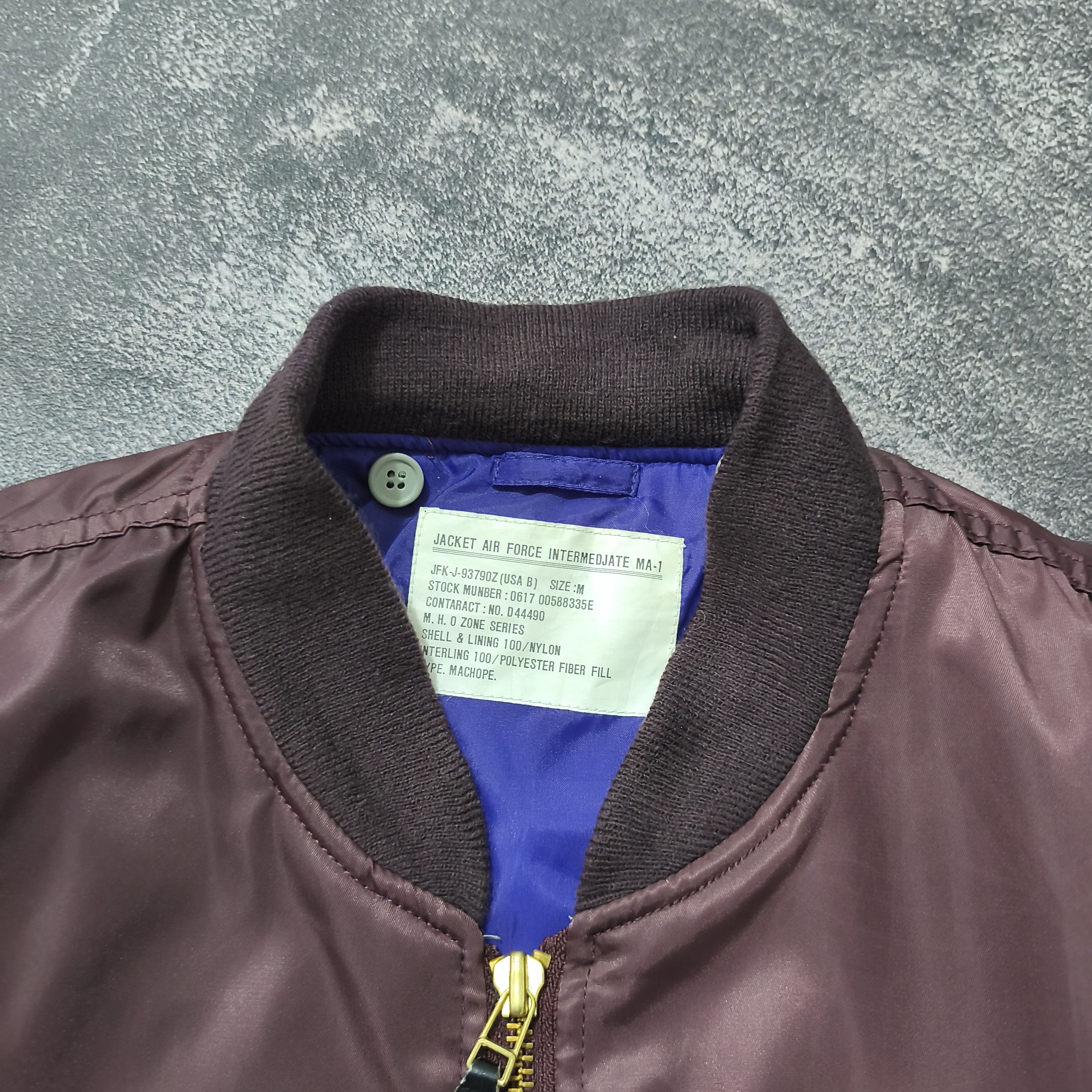 Japanese Brand × Vintage MA 1 Bomber Jacket Size US L / EU 52-54 / 3 - 6 Thumbnail