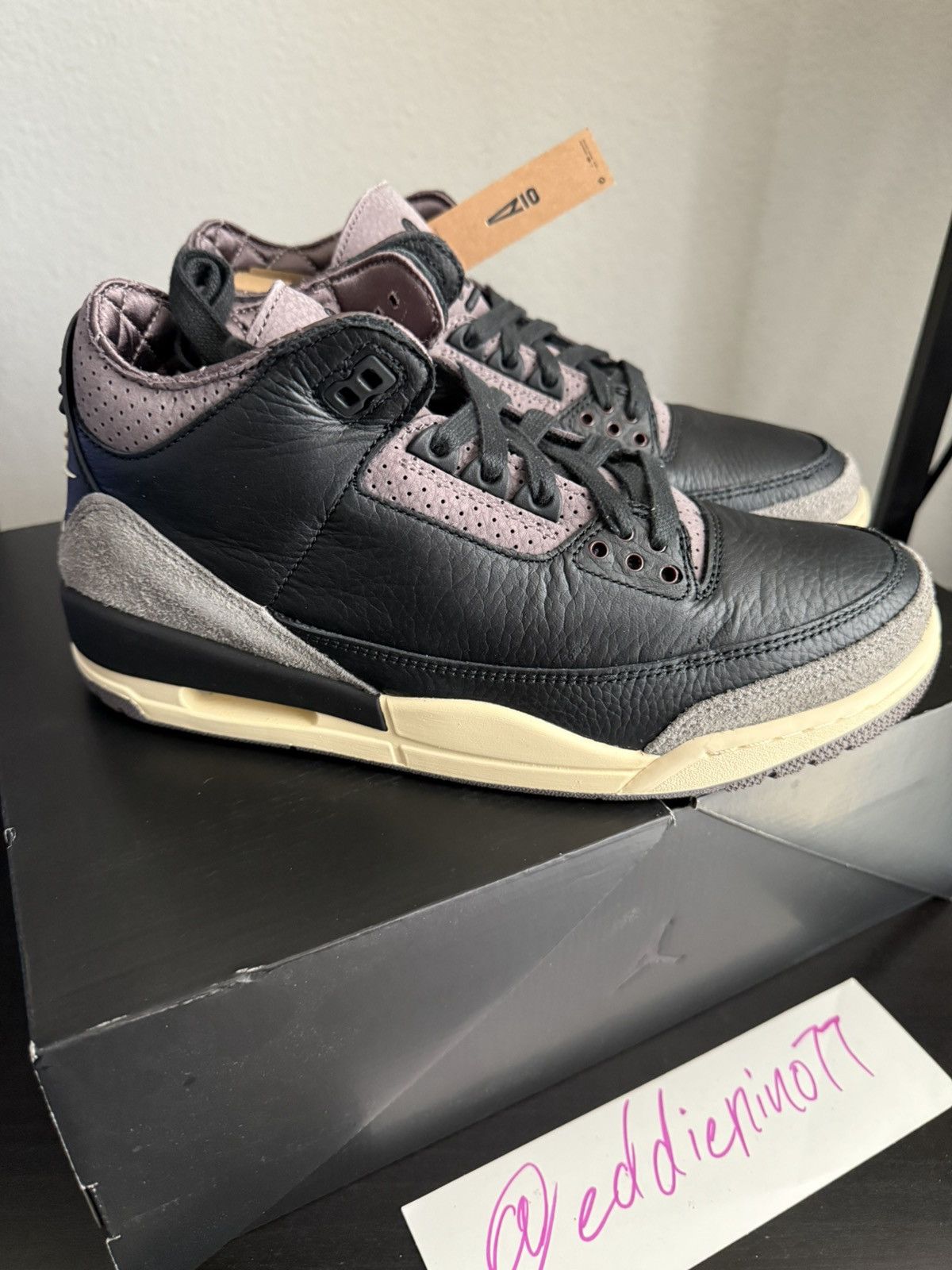 A Ma Maniere × Jordan Brand Air Jordan Retro 3 OG SP “A Ma Maniere” Size US 8.5 / EU 41-42 - 6 Thumbnail
