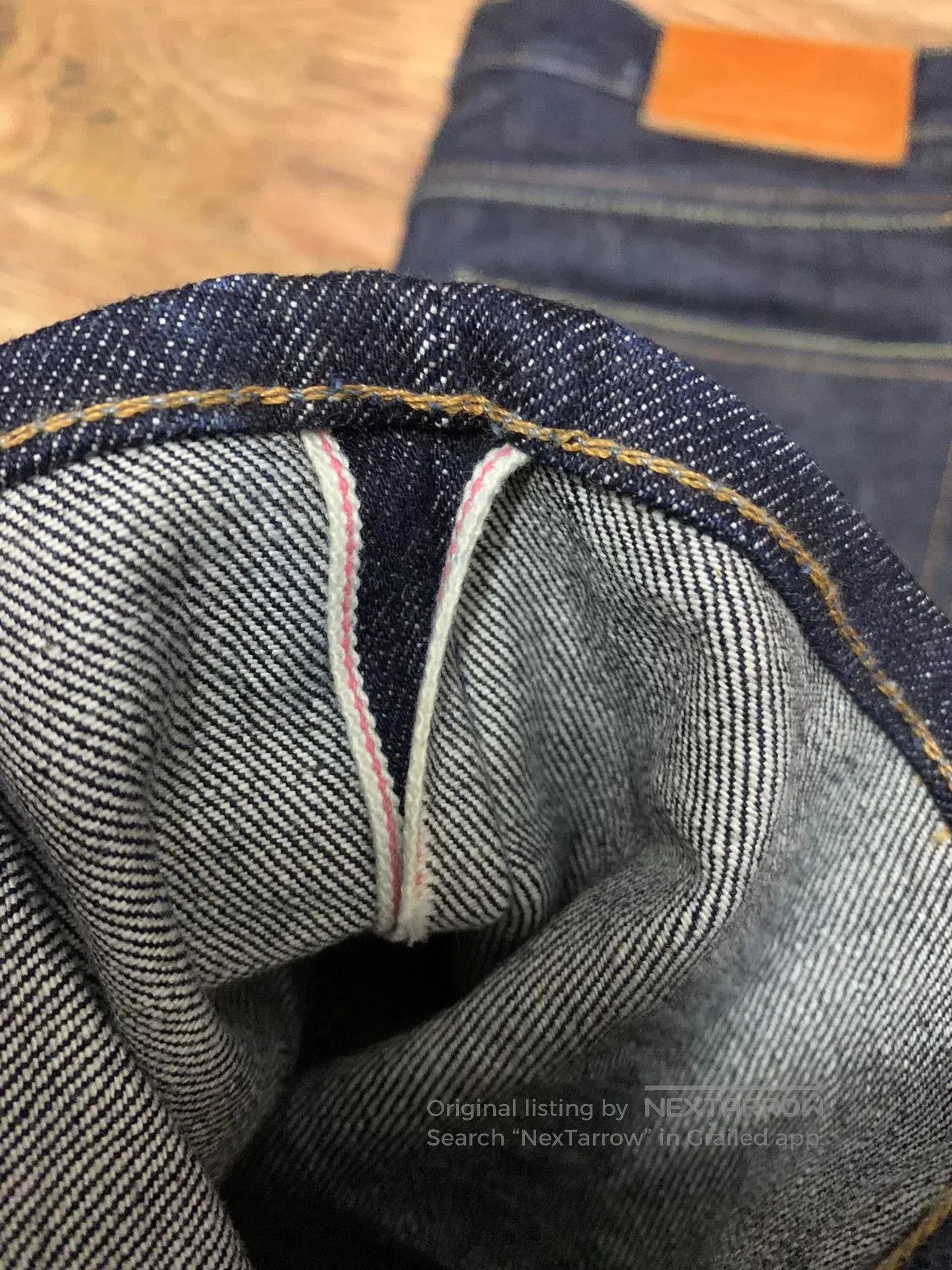 Tellason tellason ladbroke denim pants 16.5oz. Size US 33 - 7 Thumbnail