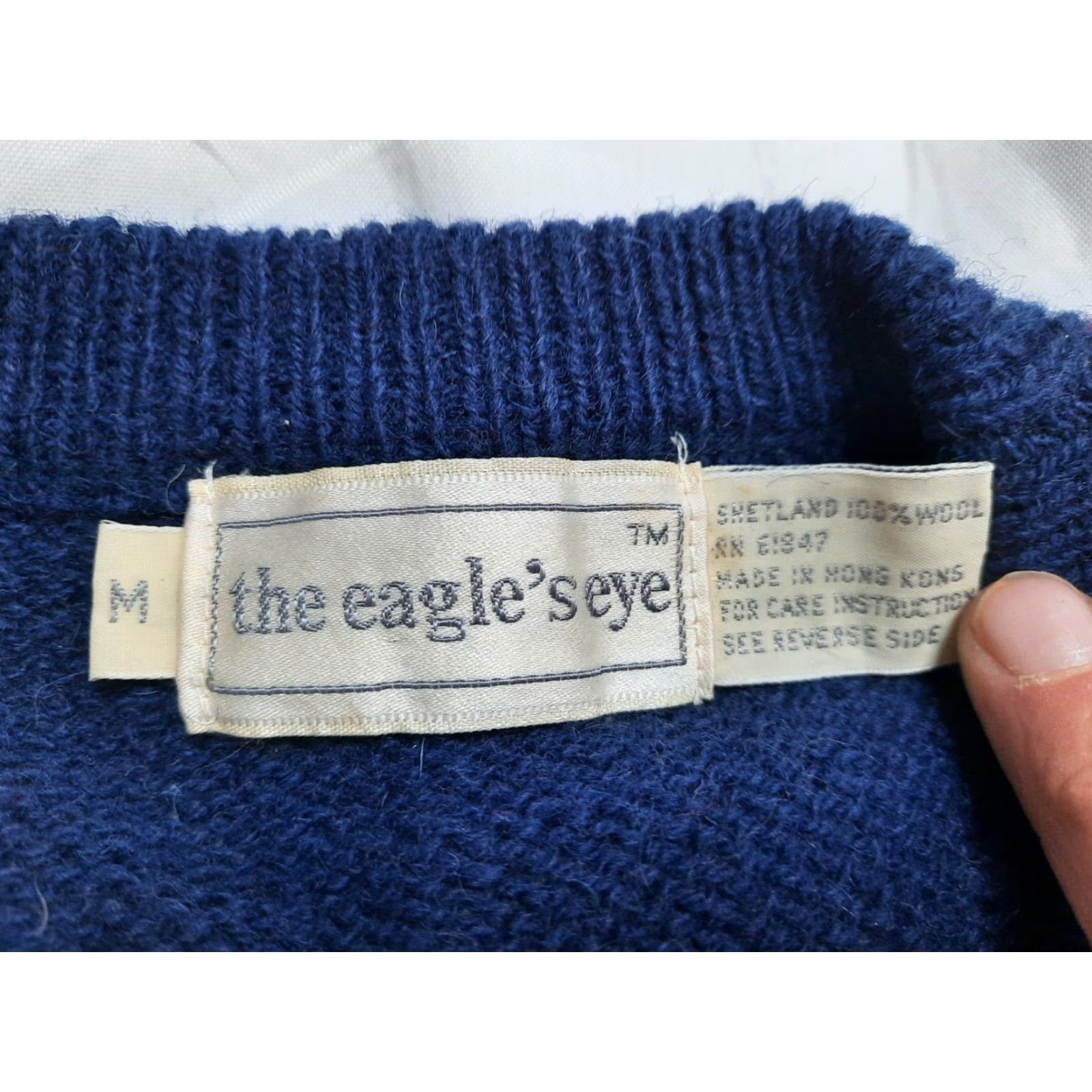Vintage VINTAGE The Eagle's Eye Sweater Vest Size US M / EU 48-50 / 2 - 3 Thumbnail
