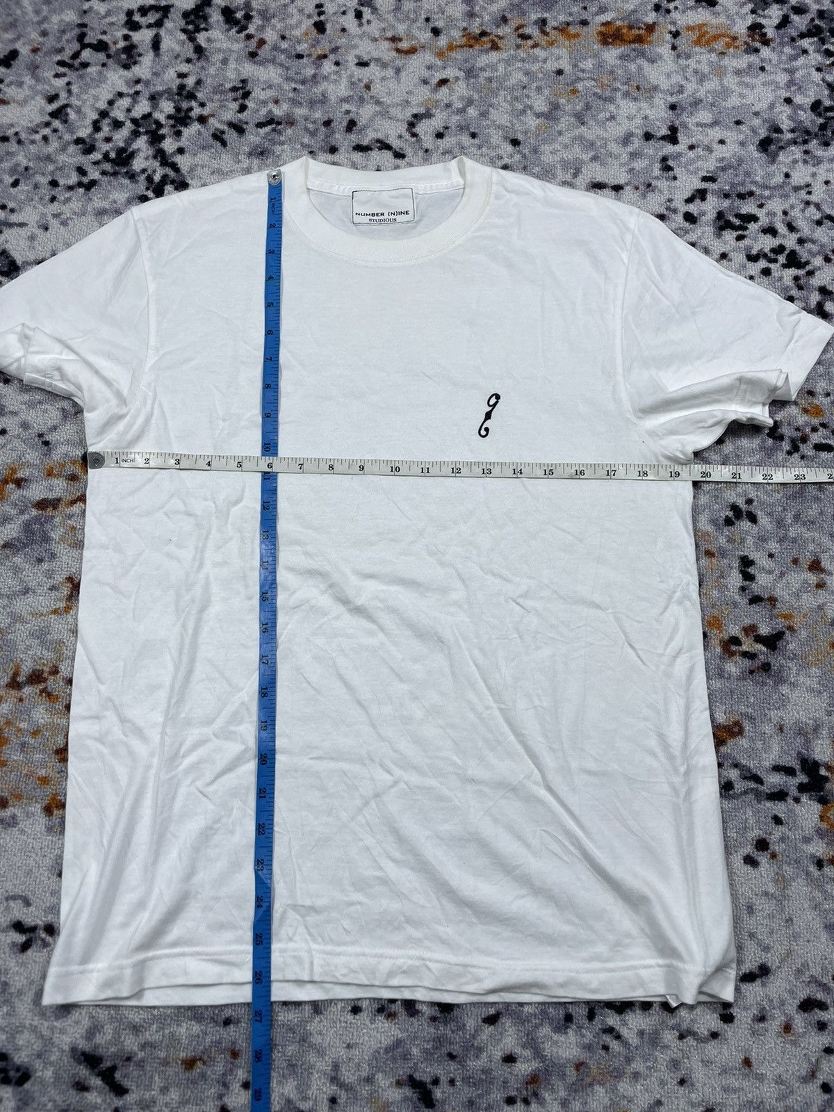 Beauty Beast × Japanese Brand × Number (N)ine Number Nine Studios tshirt white size 2 Size US M / EU 48-50 / 2 - 7 Thumbnail