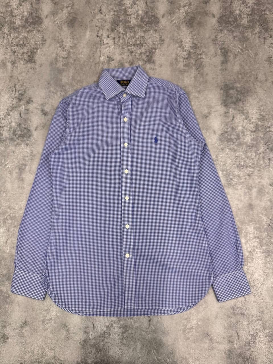 Polo Ralph Lauren Polo Ralph Lauren Men's Checkered Shirt Blue White Size S Size US S / EU 44-46 / 1 - 1 Thumbnail
