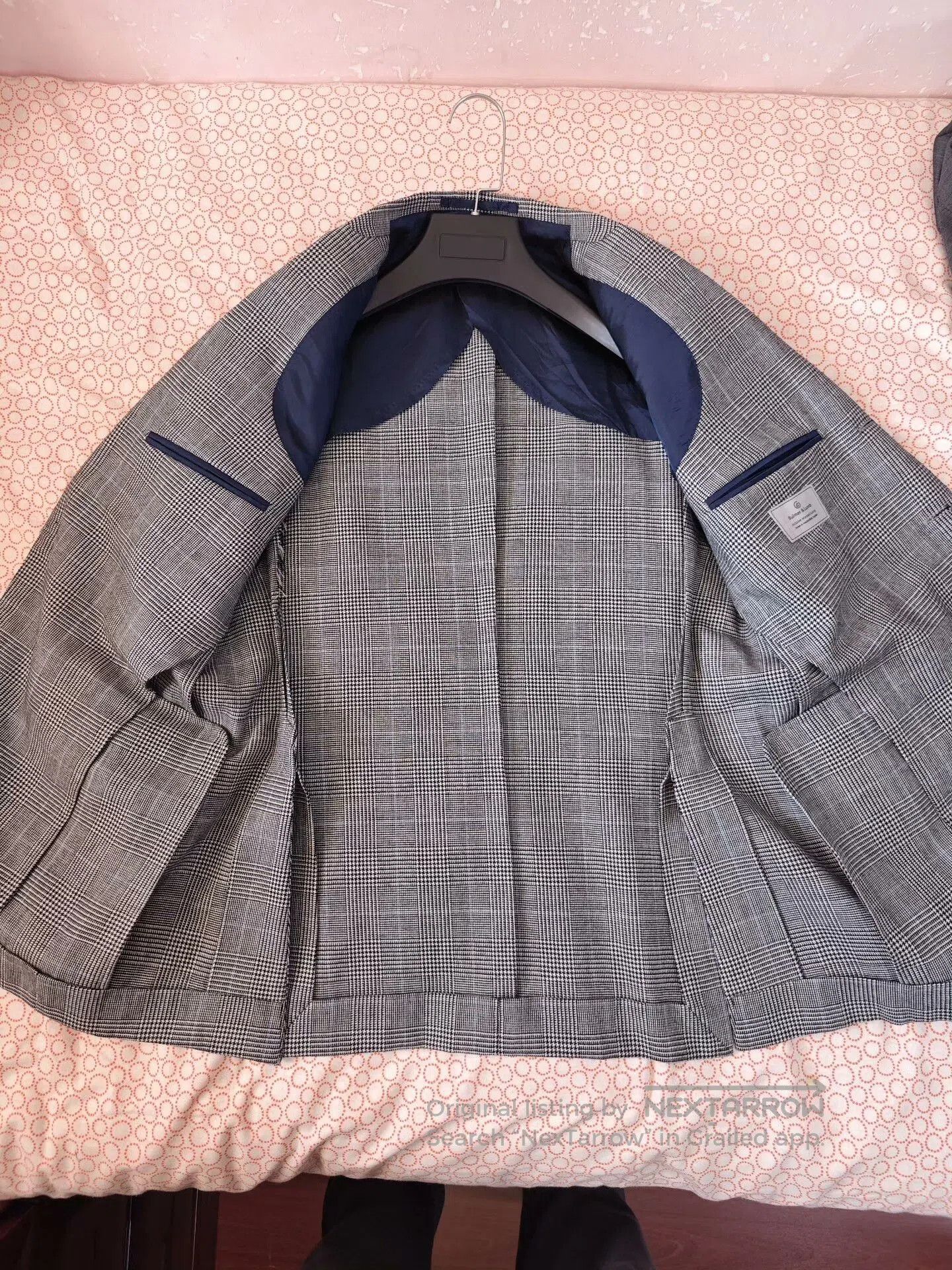 Japanese Brand Custom Tailored Gray Wool Suit. Size US M / EU 48-50 / 2 - 7 Thumbnail
