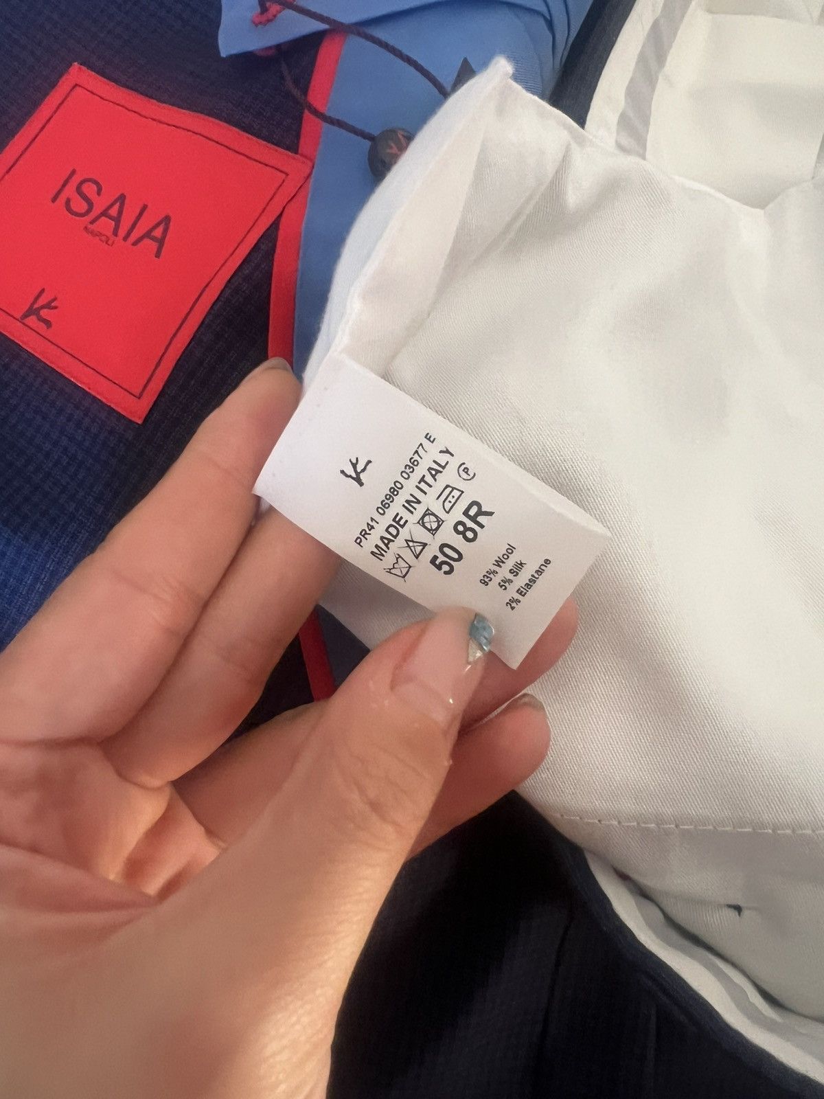 Isaia ISAIA Marechiaro Suit – Size 50 (40R) Size 40R - 5 Thumbnail