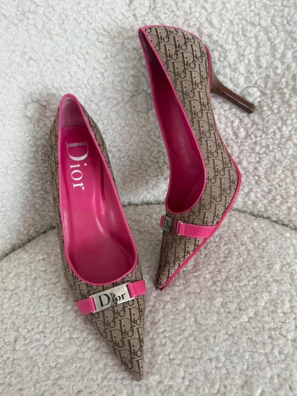 Dior Christian Dior Oblique Heels Size US 7.5 / IT 37.5 - 1 Thumbnail