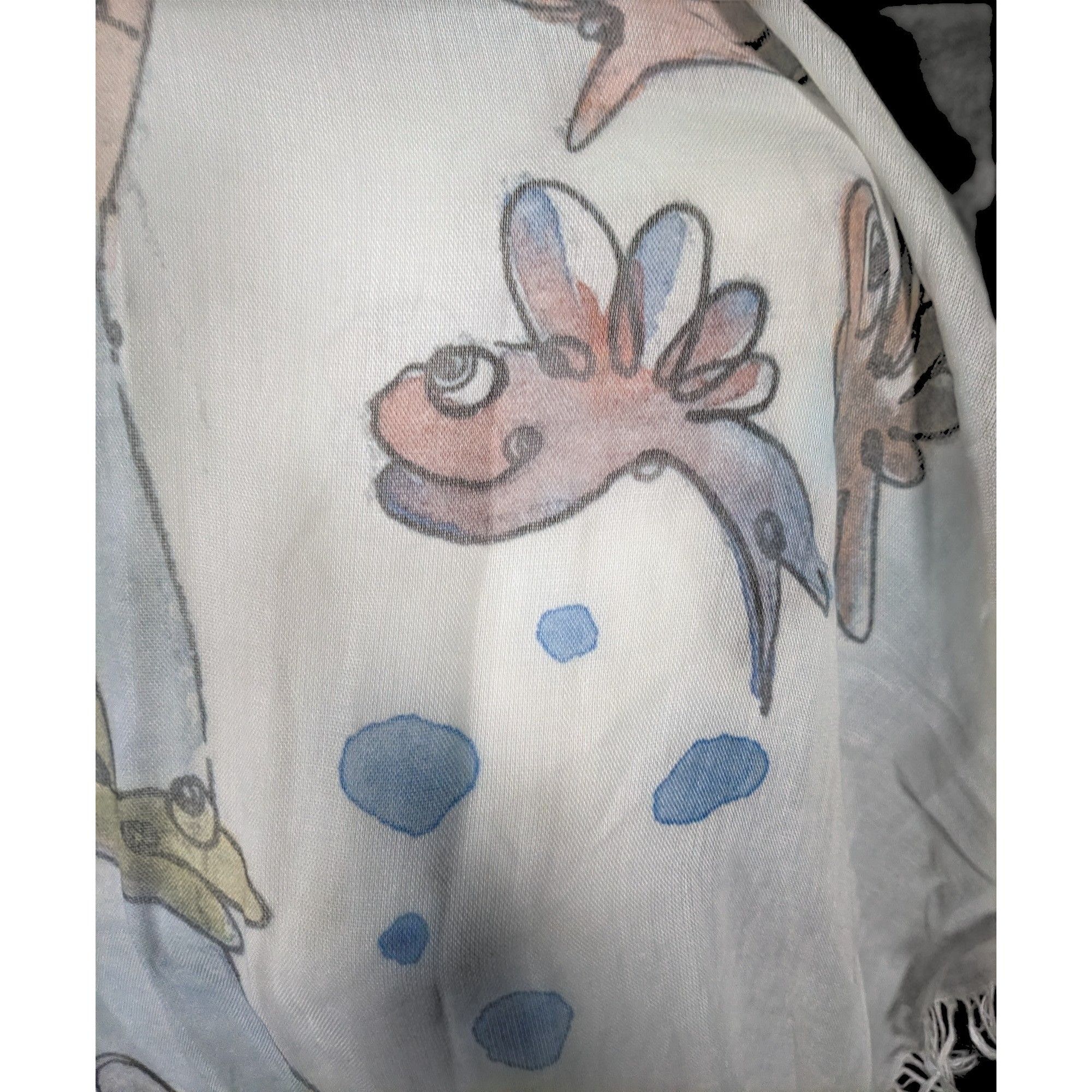 Other Whimsical Italian "The Sea Ends Where The Sky Begins" Art Sc Size ONE SIZE - 5 Thumbnail