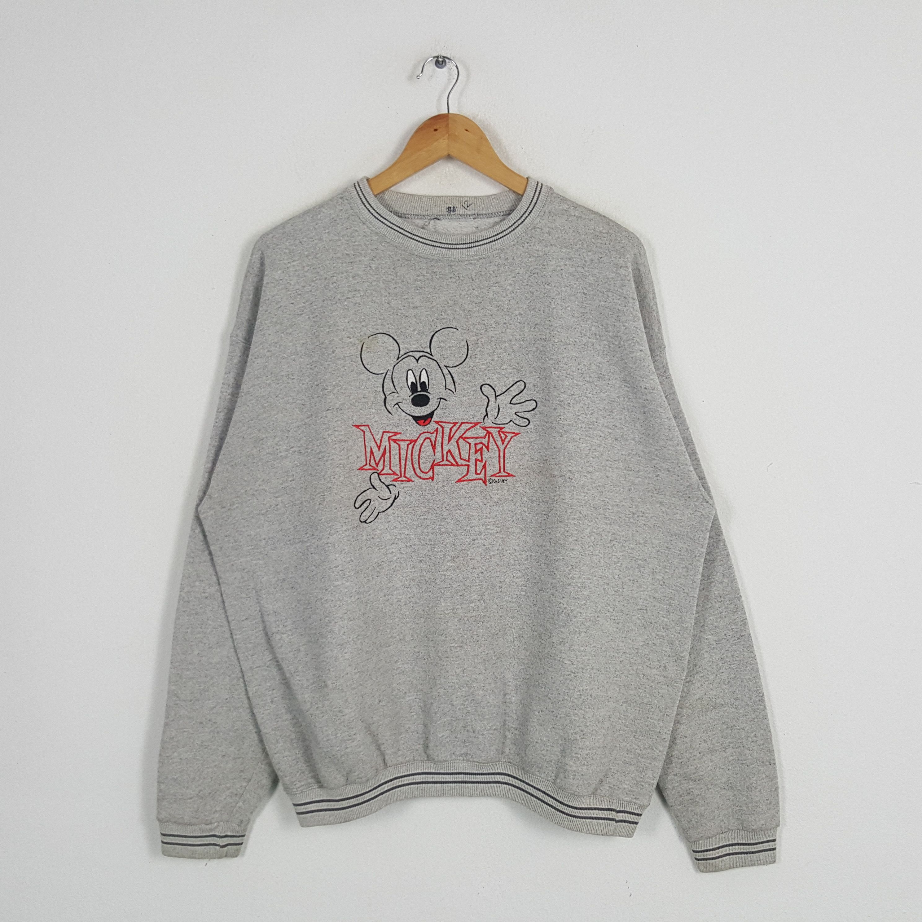 Disney × Mickey Mouse × Vintage Vintage Mickey Mouse American Cartoon Sweatshirt Size US XL / EU 56 / 4 - 1 Thumbnail