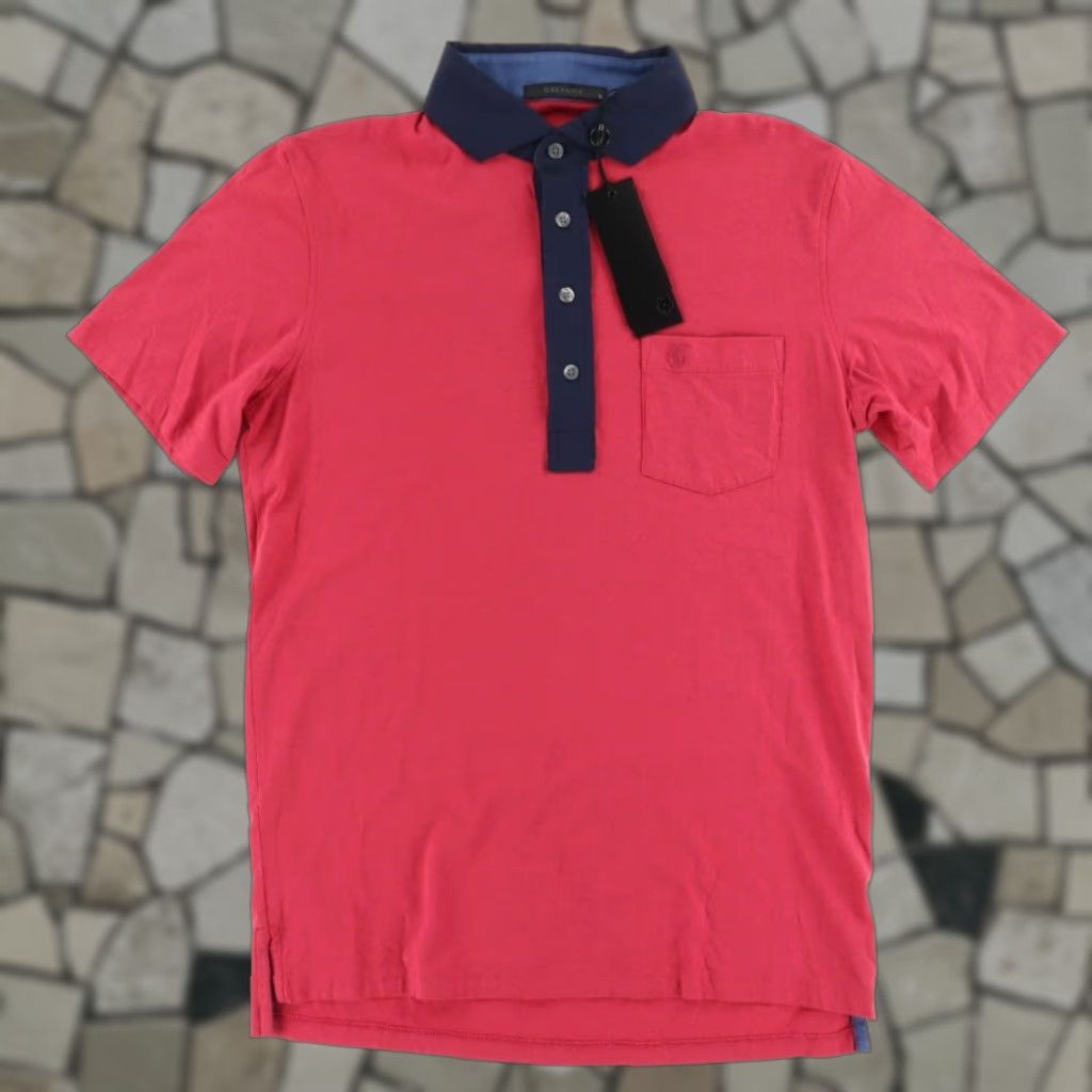Vintage Greyson Polo Shirt Mens S Bittersweet Spirit Stretch Cotton Blend Solid Short Sleeve Shirt Regular Adult Mens Size US S / EU 44-46 / 1 - 1 Thumbnail