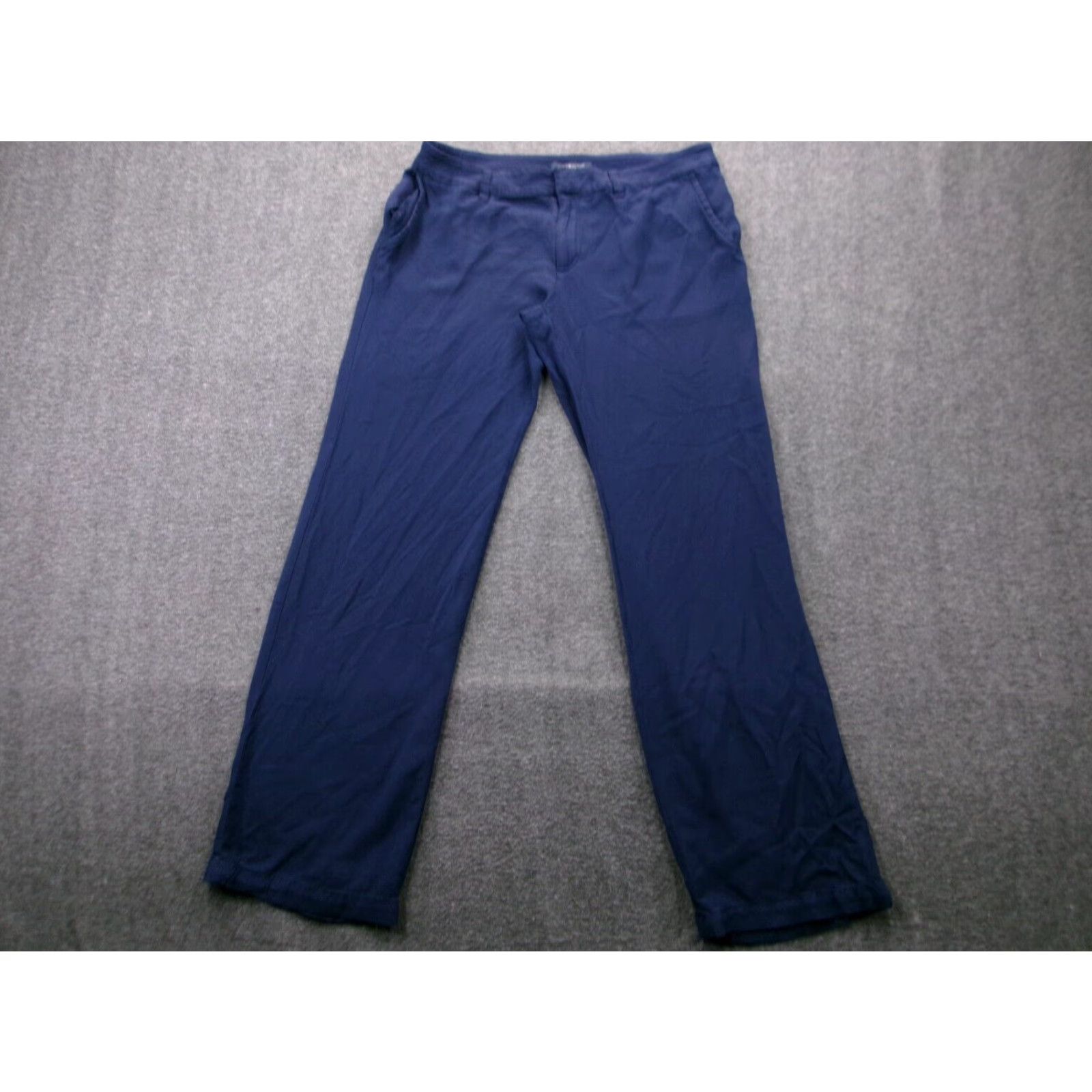 Tommy Hilfiger Tommy Hilfiger Pant Women 8 Blue Soft Comfy Causal Everyday Basic Office Capsule Size 30" / US 8 / IT 44 - 2 Thumbnail