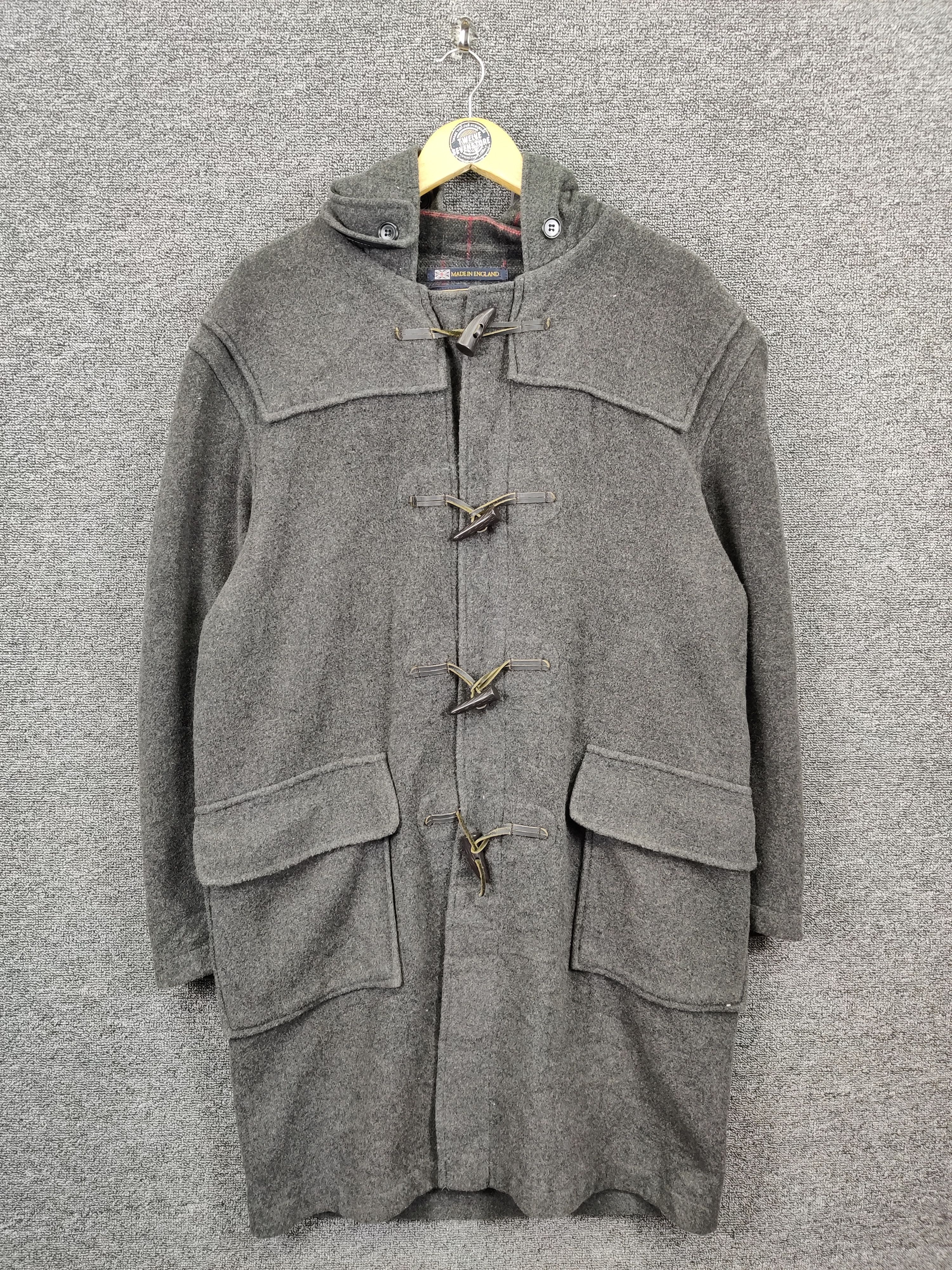 Gloverall Vintage Gloverall Wool Duffle Long Coat Size US L / EU 52-54 / 3 - 1 Thumbnail