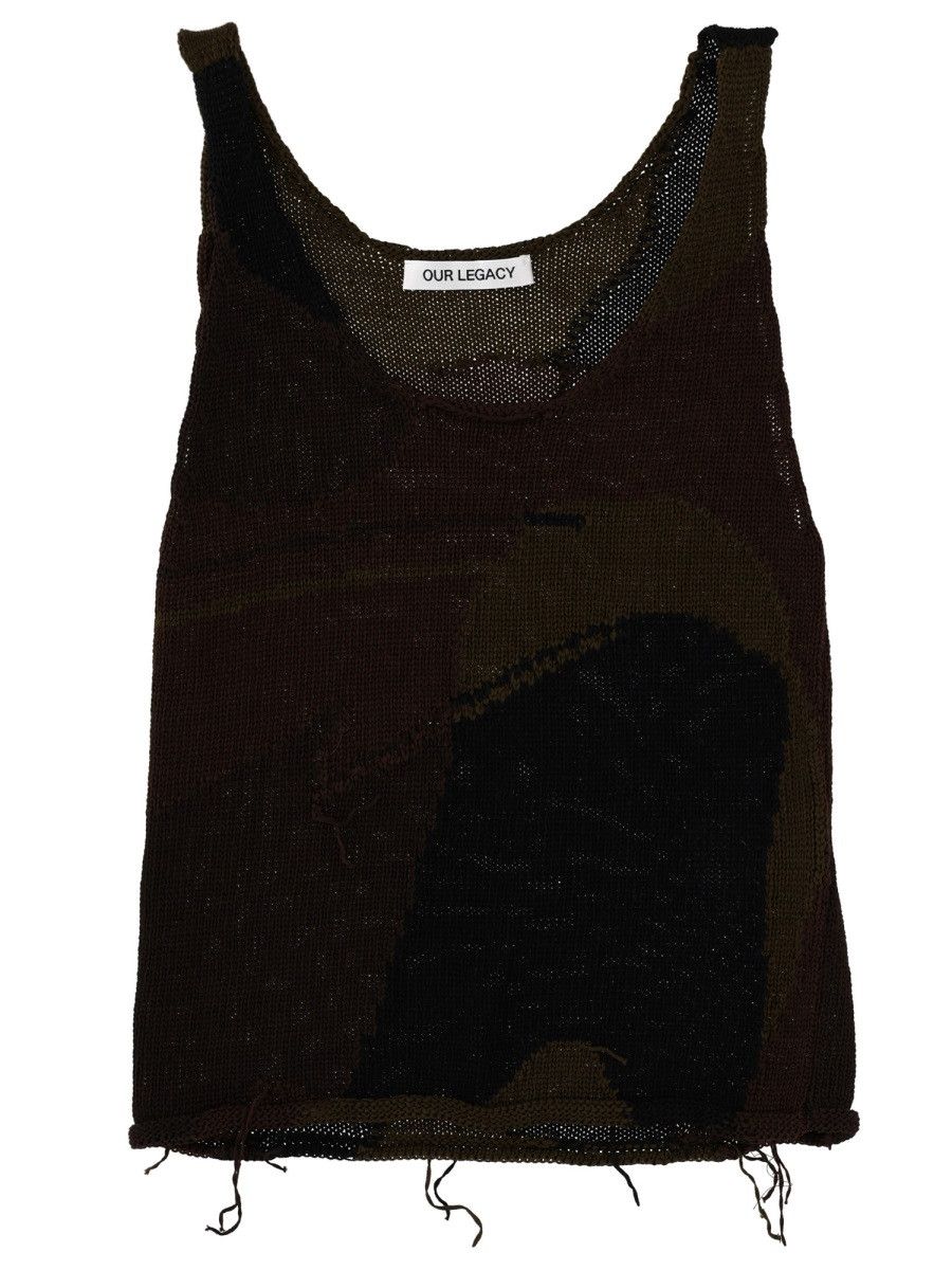 Our Legacy OUR LEGACY TOP "SOLO" - BROWN (EU 36) Size ONE SIZE - 1 Thumbnail