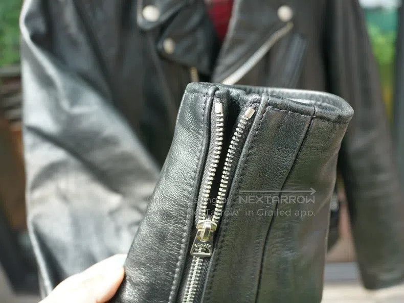 Schott Schott Men's leather jacket Size US M / EU 48-50 / 2 - 7 Thumbnail