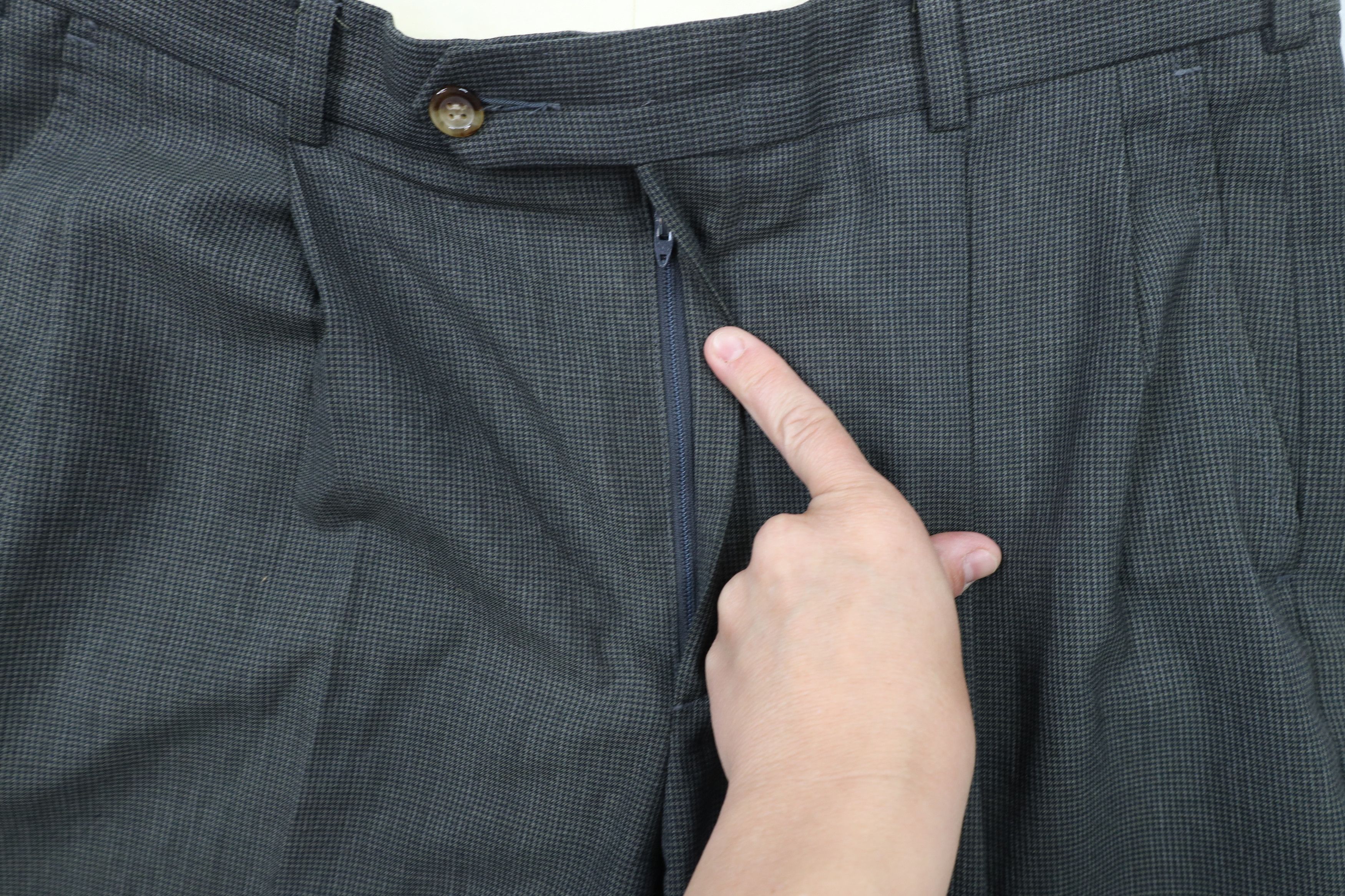 Vintage Vintage 90s Wimbledon Tennis Cuffed Chino Pants Houndstooth Size US 34 / EU 50 - 5 Thumbnail