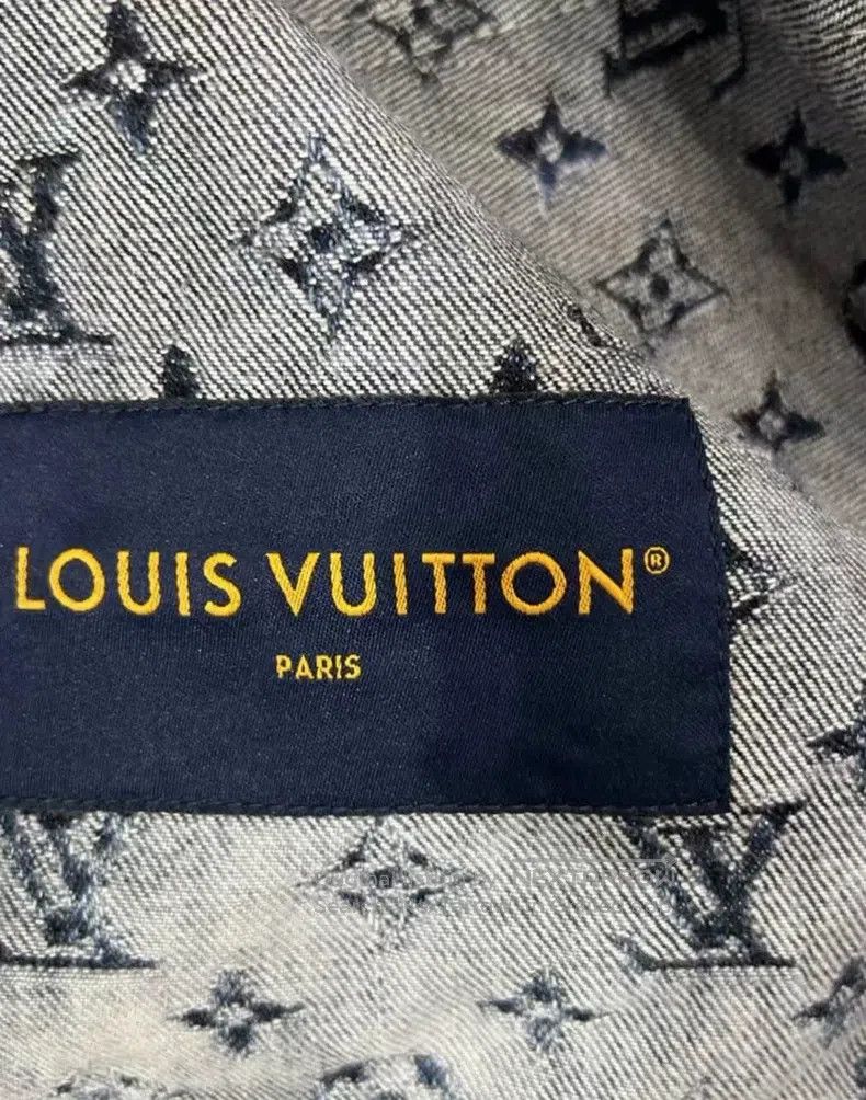 Other Louis Vuitton Purple fringed denim jacket Size US M / EU 48-50 / 2 - 3 Thumbnail