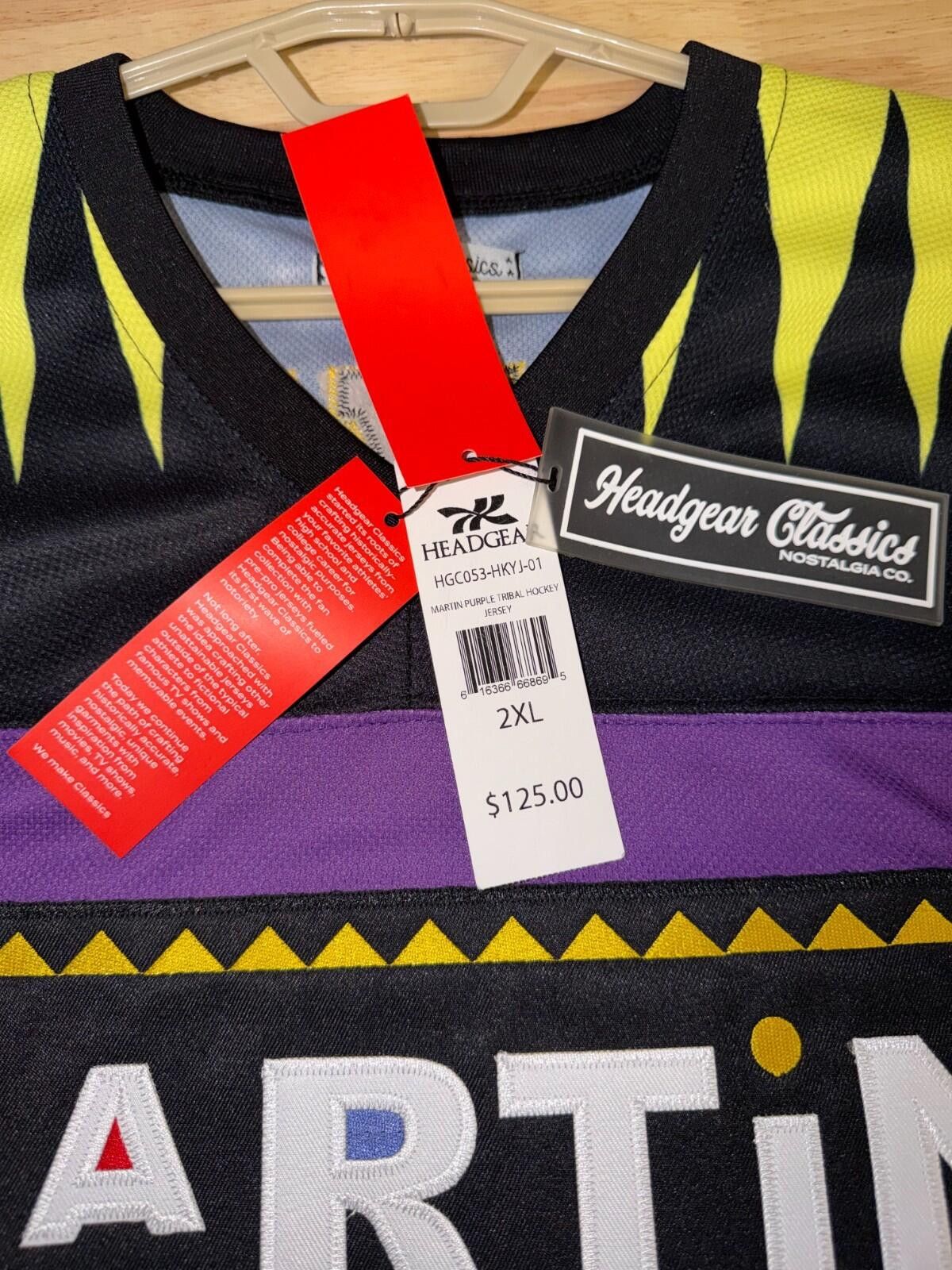Other Headgear Classics Martin Payne #23 Jersey 2XL Purple Black Size ONE SIZE - 4 Thumbnail