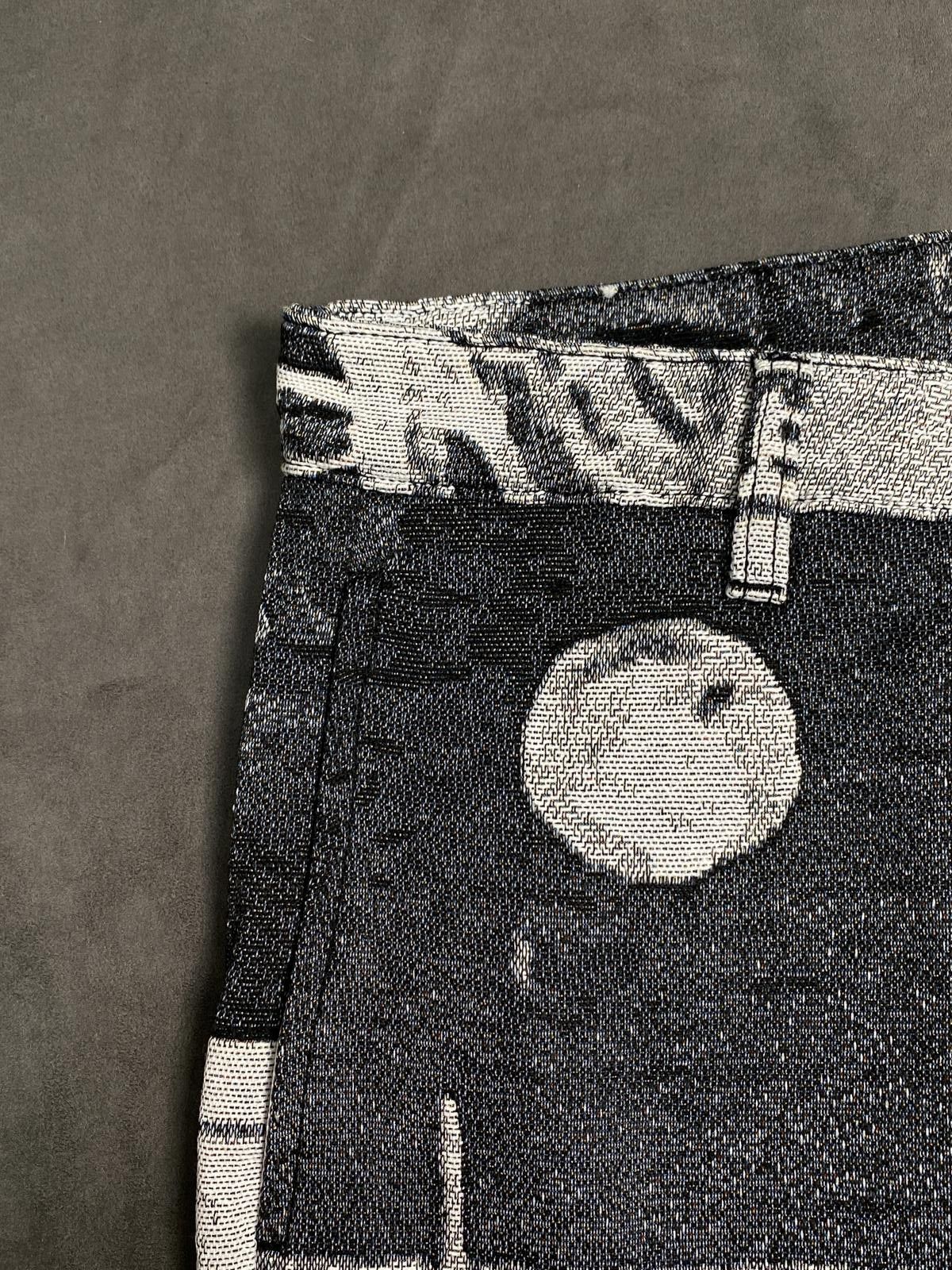 Japanese Brand Deadstock A Good Bad Influence Jacquard Flair Pants M Size US 30 / EU 46 - 8 Thumbnail